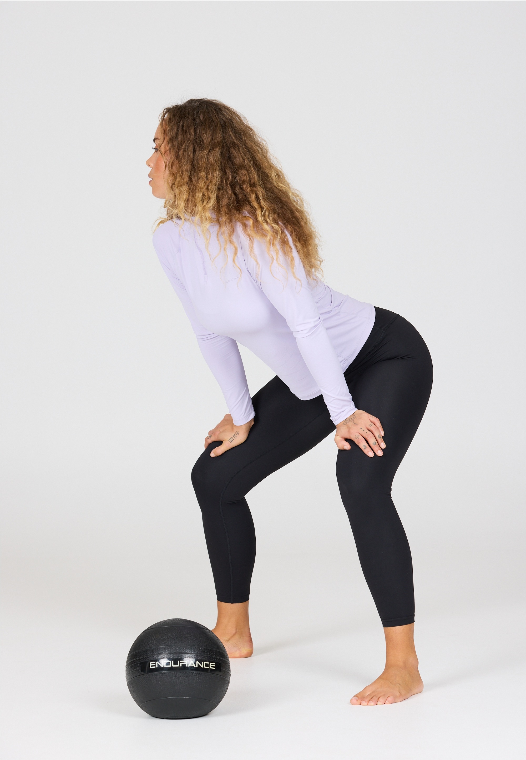 ENDURANCE Gymnastikball aus langlebigem PVC