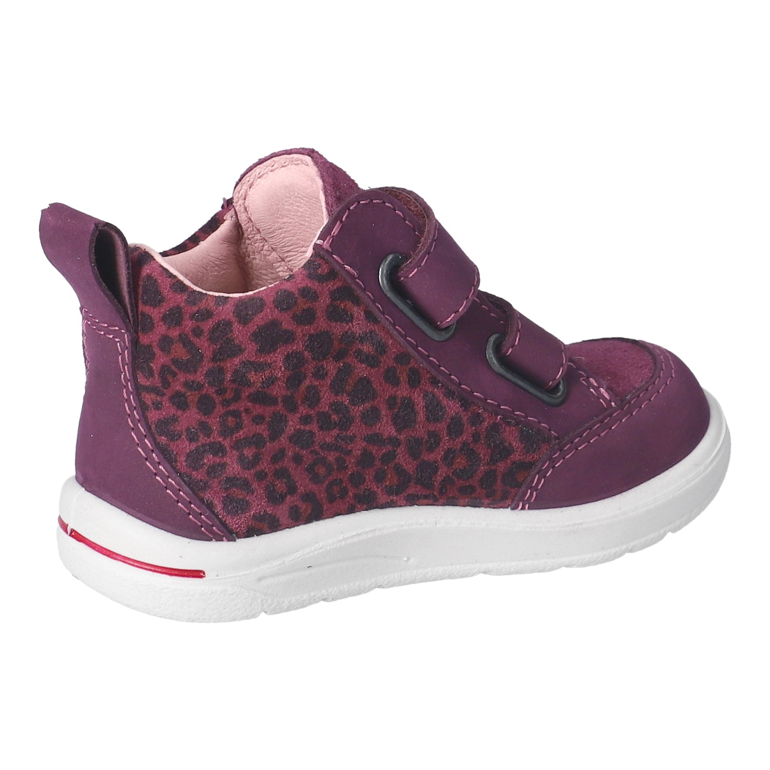 PEPINO by RICOSTA Sneaker »LIA, WMS: mittel«  Klettschuh, Babyschuh mit Kontrastbesatz, Größenschablone zum Download