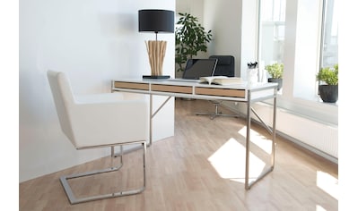 Hammel Furniture Schreibtisch »Mistral«, mit Metallgestell und drei Schubladen,... kaufen