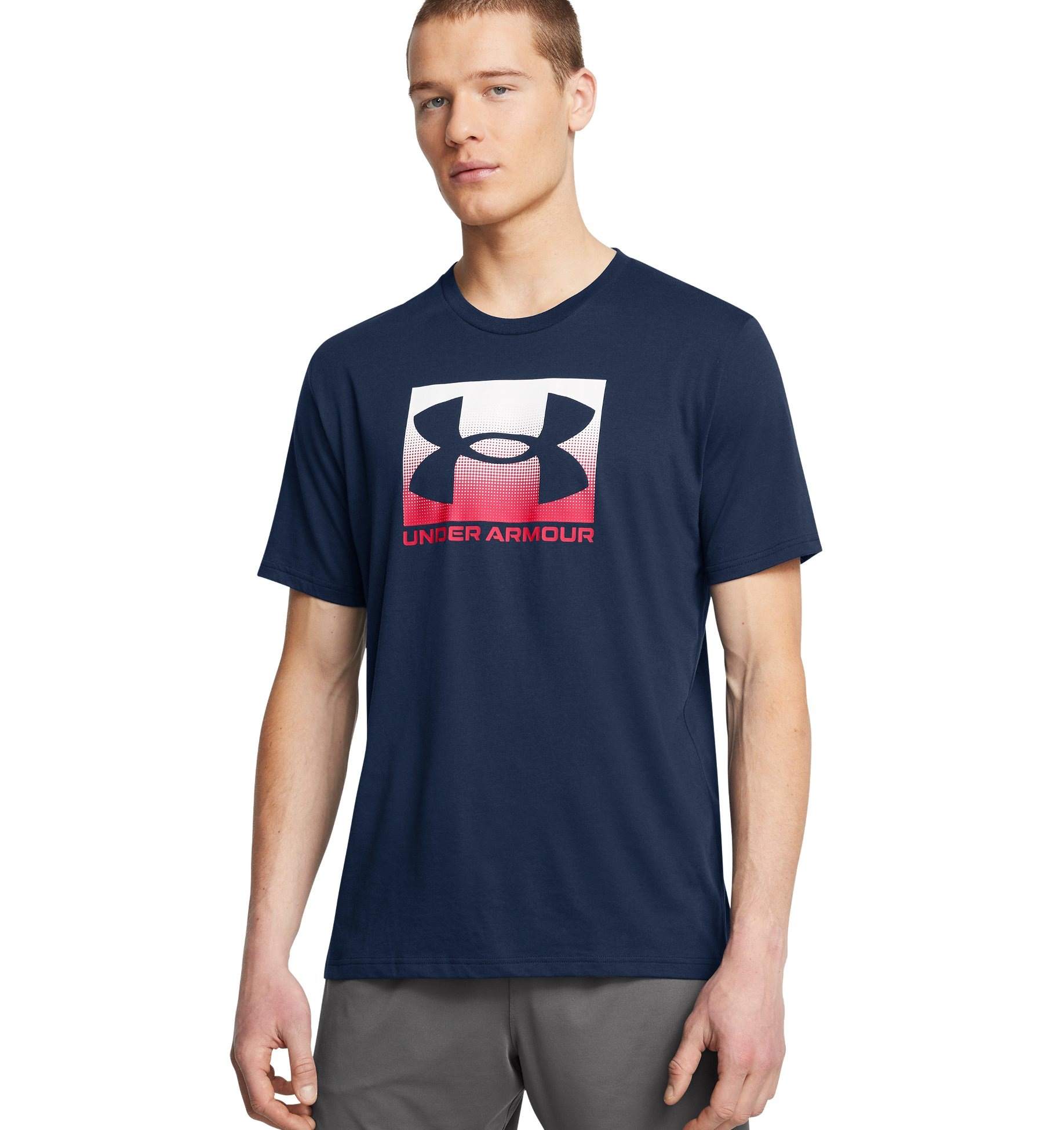 Under Armour T-Shirt "UA M BOXED SPORTS UPDATED SS" sportlicher Stil, Rundh günstig online kaufen