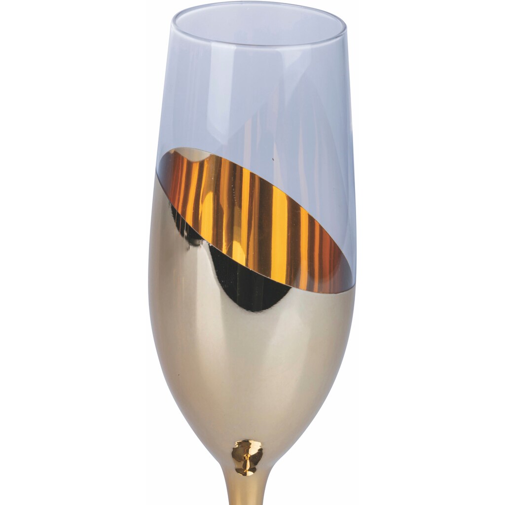 Villa d'Este Sektglas »Chic«, (Set, 4 tlg.)