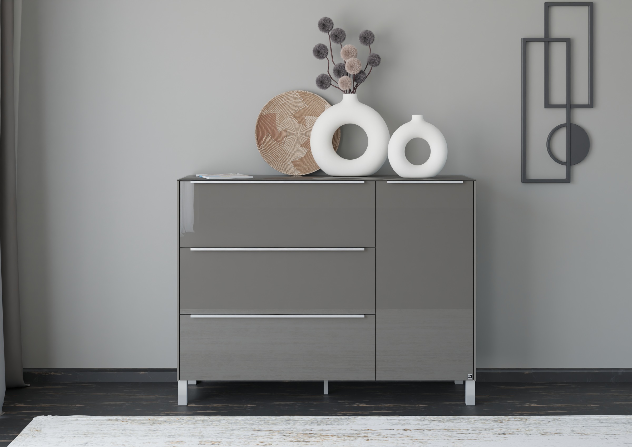 set one by Musterring Sideboard "Reno" 1 Stk. tlg. Mit Vierkantfuß in diver günstig online kaufen