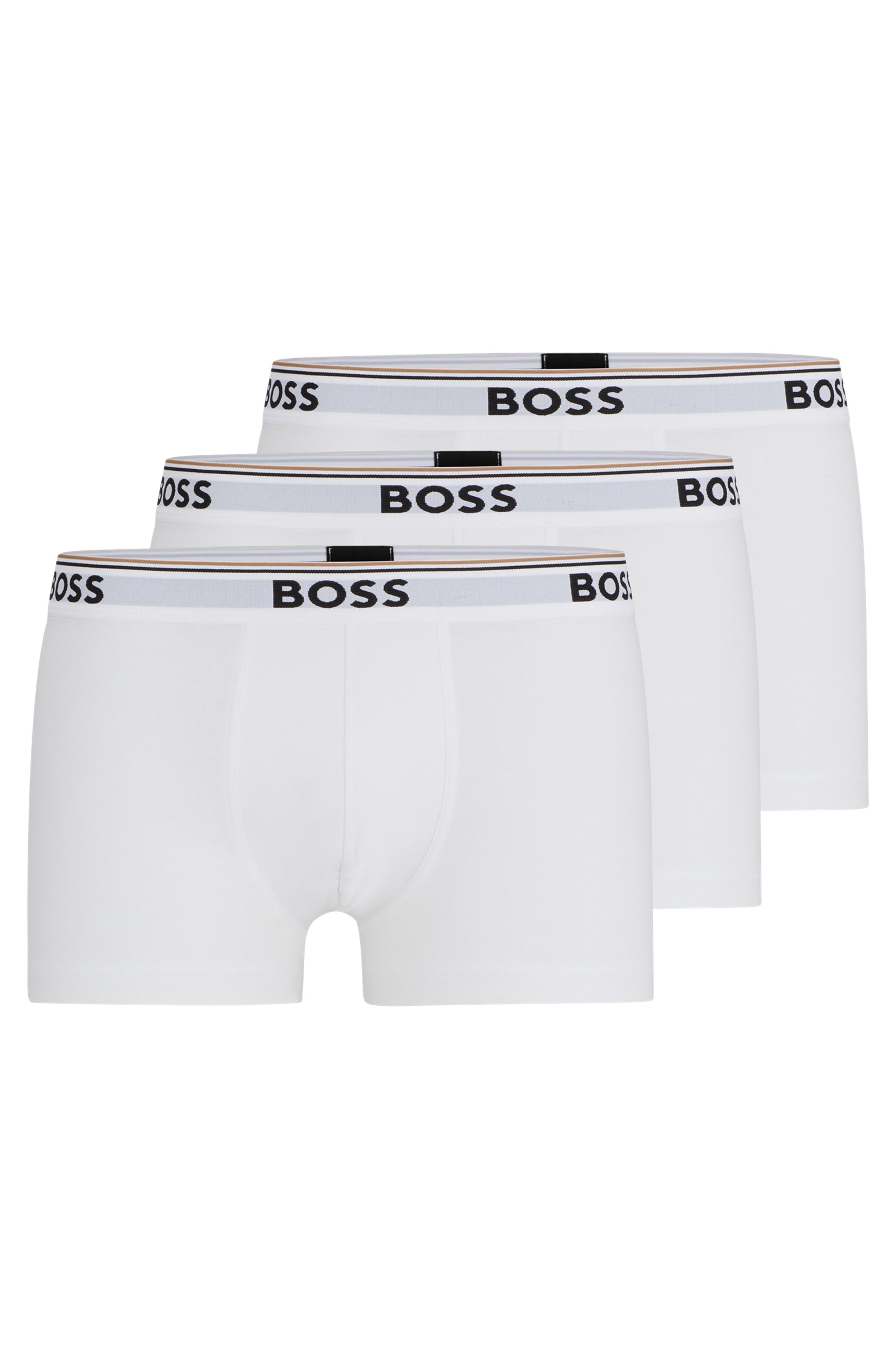 BOSS Boxer "TRUNK 3 PACK" 3 Stk. BOSS Schriftzug auf dem Bund günstig online kaufen