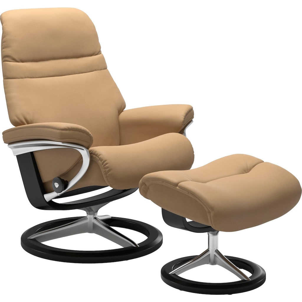 Stressless® Relaxsessel »Sunrise«, (Set, Relaxsessel mit Hocker)