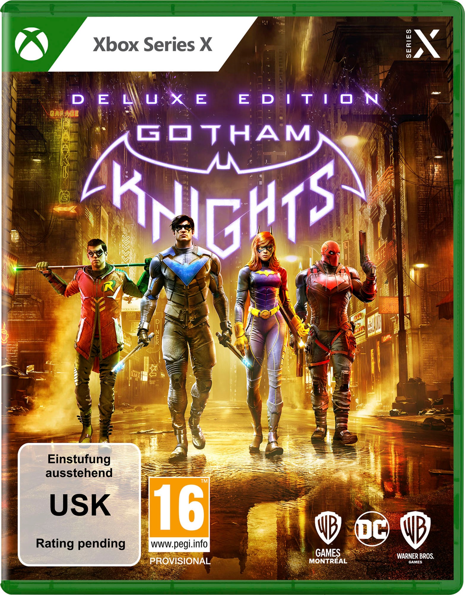 WARNER GAMES Spielesoftware "Gotham Knights Deluxe Edition", Xbox Series X, beige, Spielesoftware