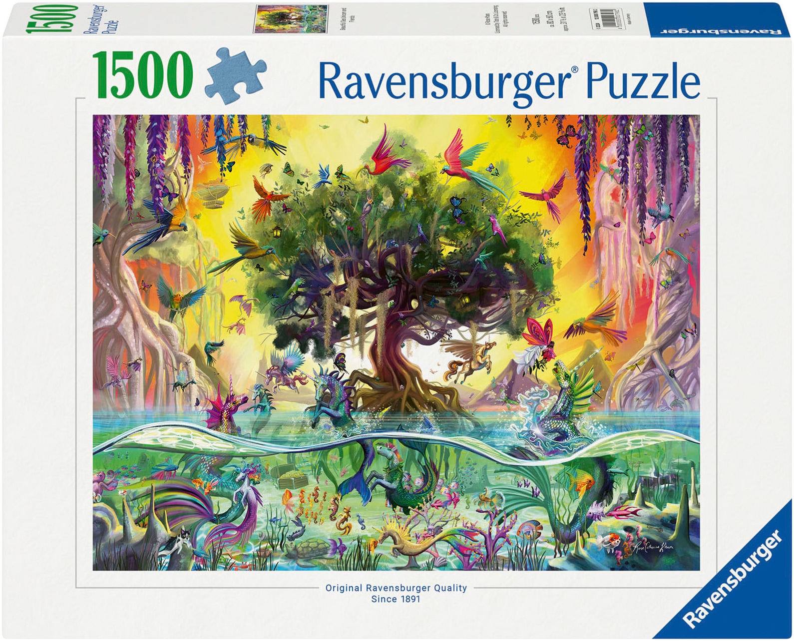 Ravensburger Puzzle »Das Einhorn aus dem See und seine Freunde«, Made in Germany
