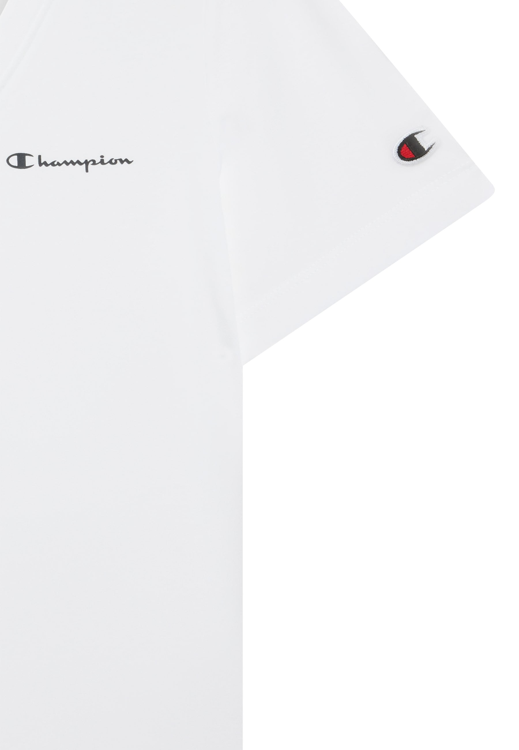 Champion T-Shirt »ICONS CONTRAST V-Neck T-Shirt« sportlicher Stil, mit Rundhalsausschnitt, Kurzarmdesign, aus Baumwolle