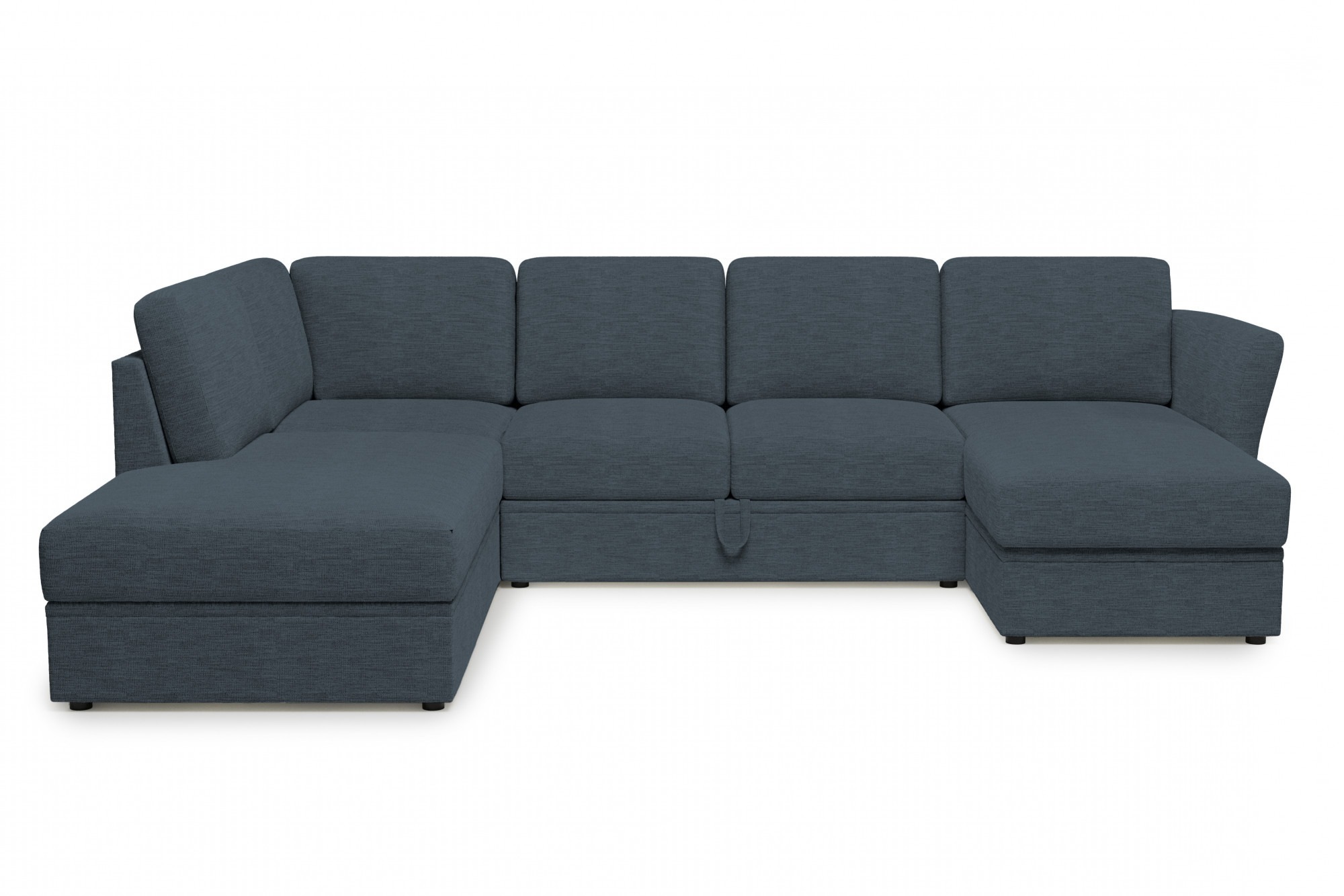 Home affaire Wohnlandschaft »Lavars Schlafsofa«, mit Bettfunktion und Stauraum, in zwei verschiedenen Bezugsqualitäten