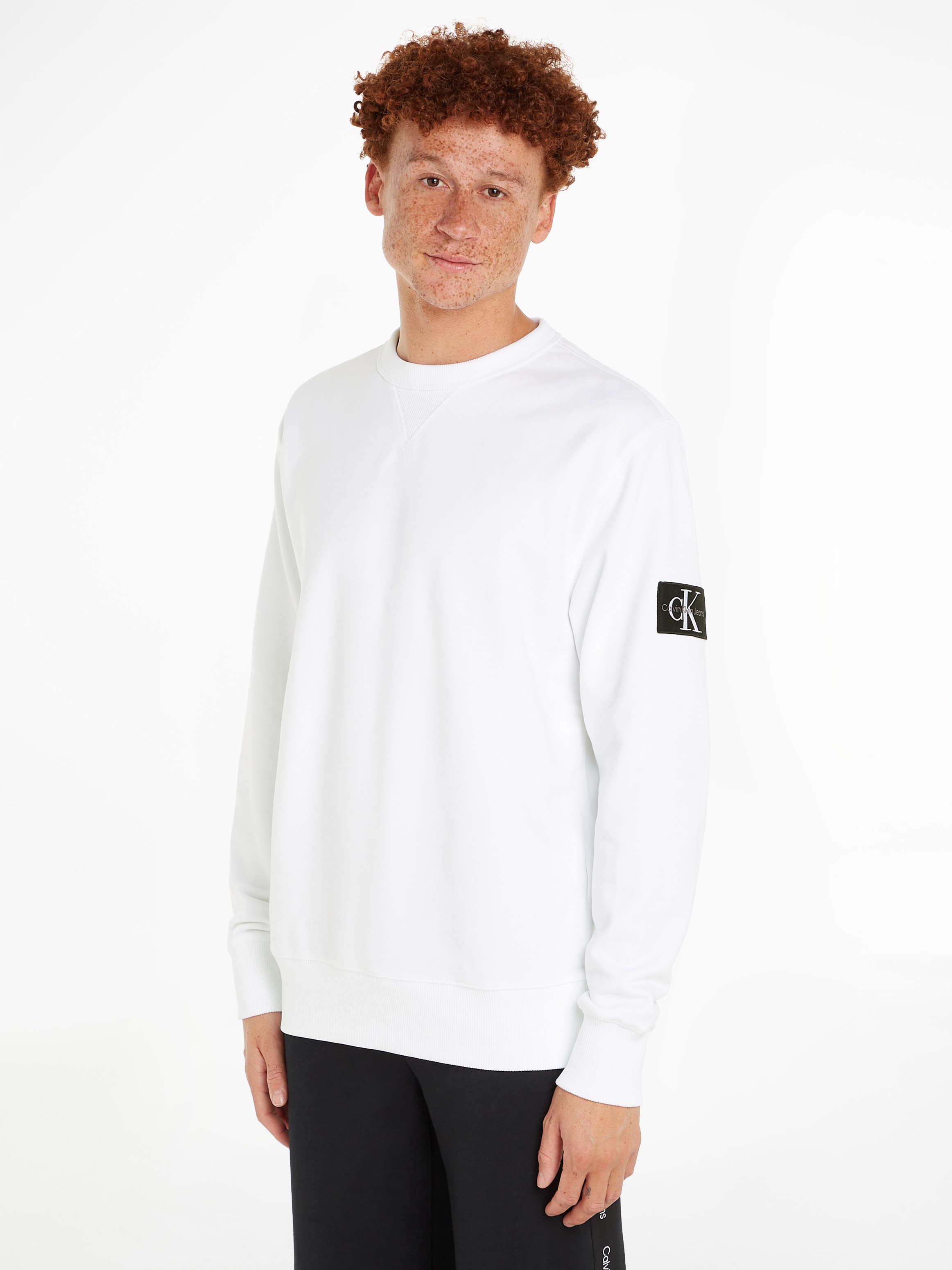 Calvin Klein Jeans Sweatshirt "BADGE CREW NECK", mit Logopatch günstig online kaufen