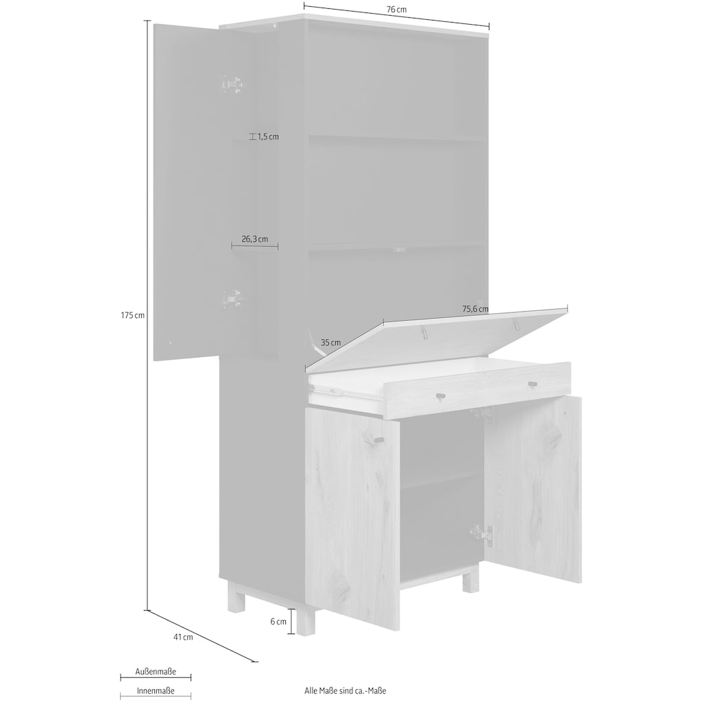 andas Computerschrank »Skive«, (1 St.)