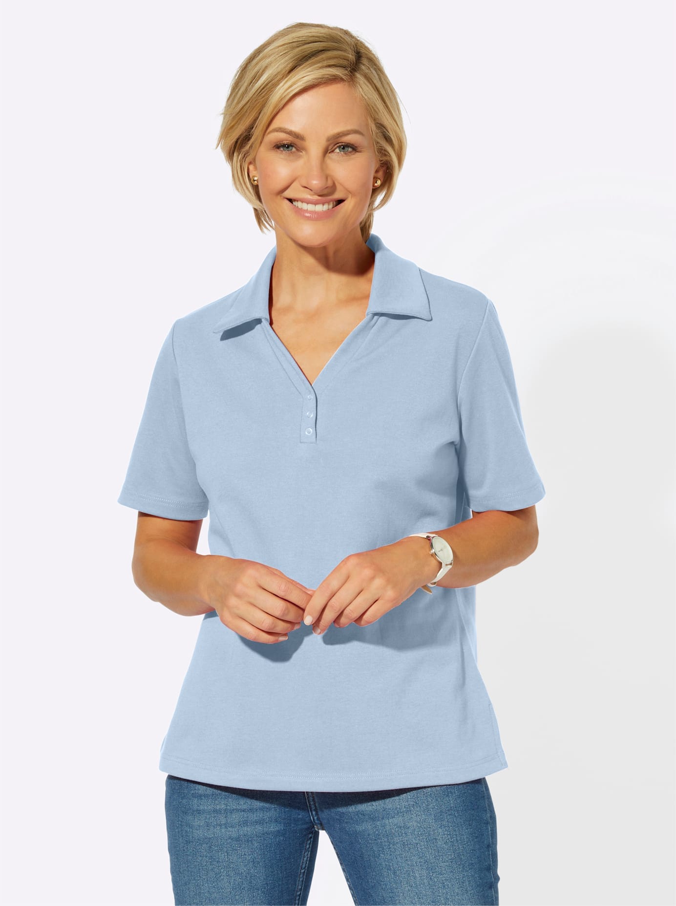 Classic Basics Poloshirt "Shirt" 1 Stk. tlg. günstig online kaufen