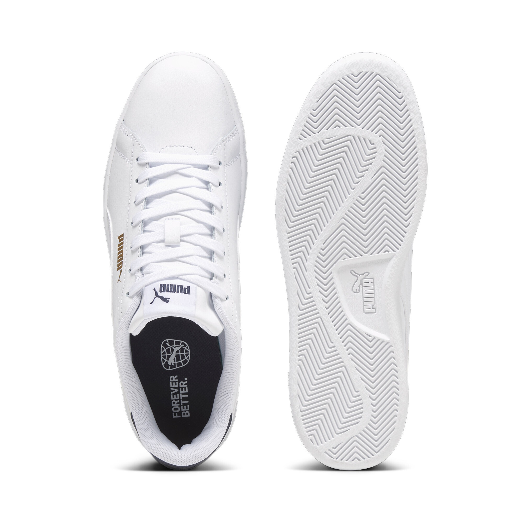Puma Smash 3.0 L Sneaker White/Navy EU 37 10
