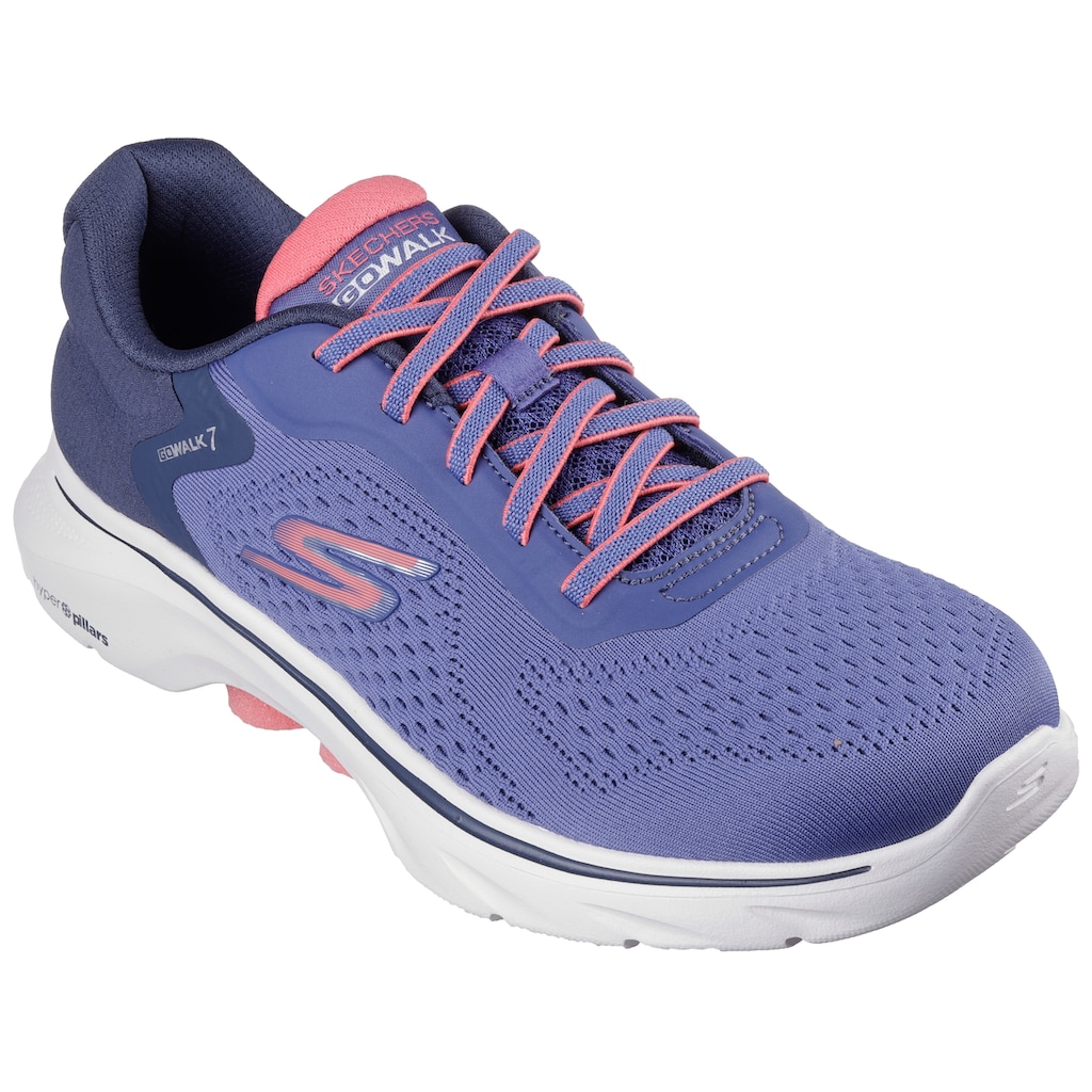 Skechers Sneaker »GO WALK 7-COSMIC WAVES«, mit Air-Cooled Memory Foam, Freizeitschuh, Halbschuh, Schnürschuh