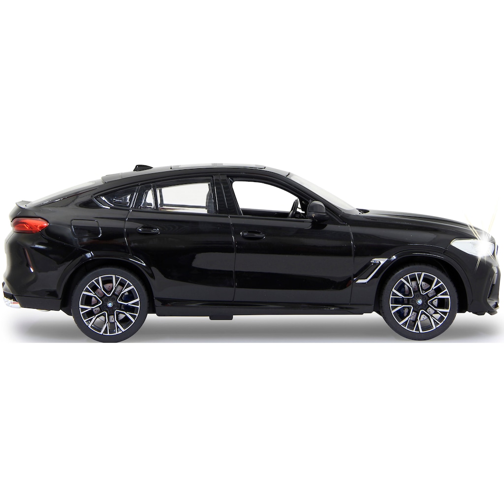 Jamara RC-Auto »Deluxe Cars, BMW X6 M 1:14, schwarz - 2,4 GHz«, mit LED-Lichtern