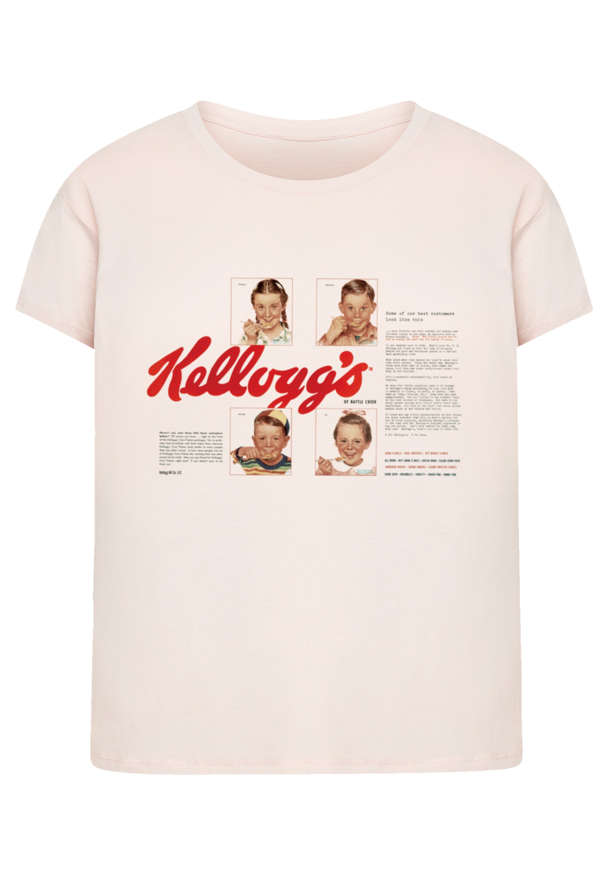 F4NT4STIC T-Shirt "Kelloggs Corn Flakes Cereal Box Children Retro" Premium günstig online kaufen