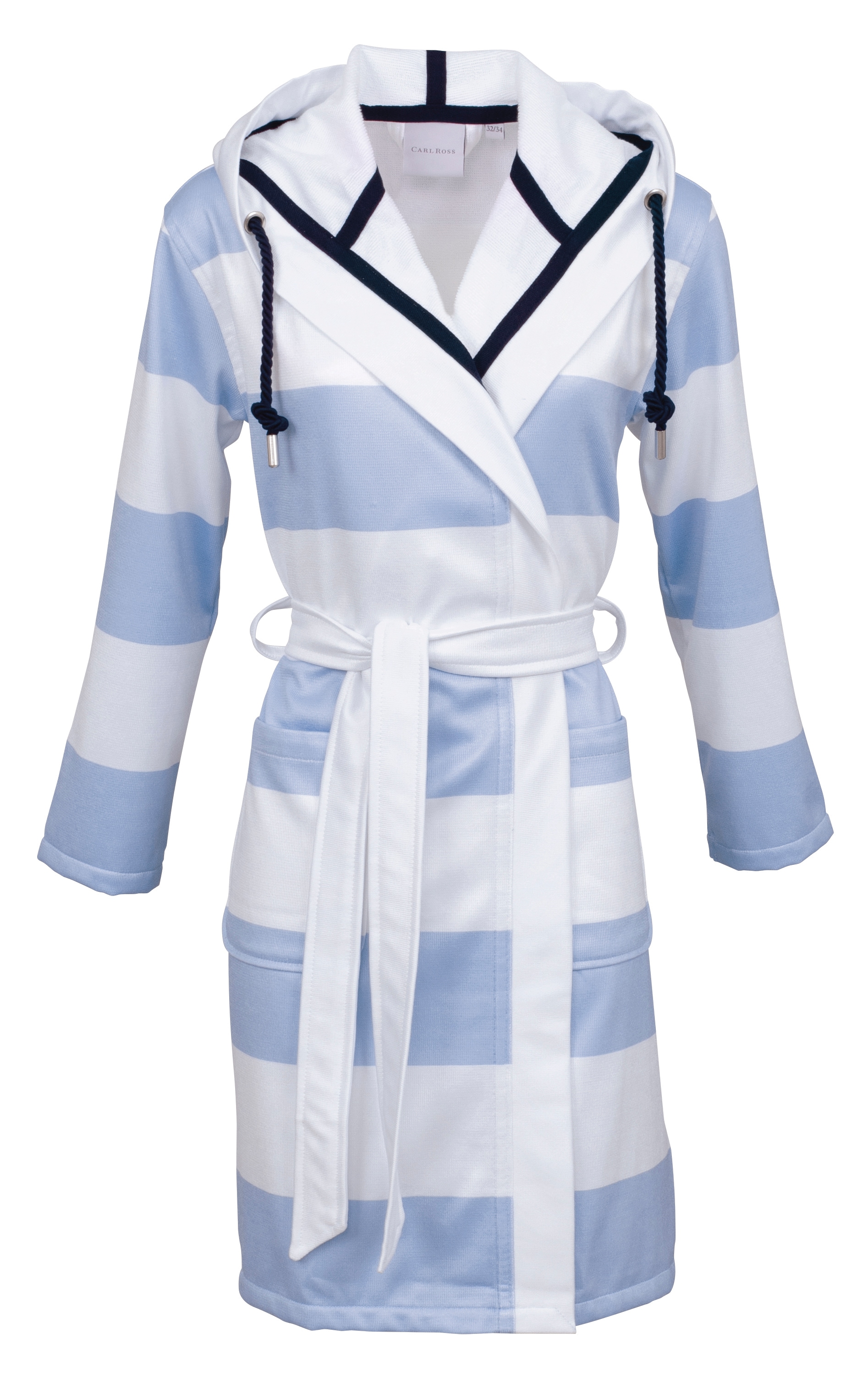 Carl Ross Damenbademantel »wash&wear« 1 Stk. Kapuze