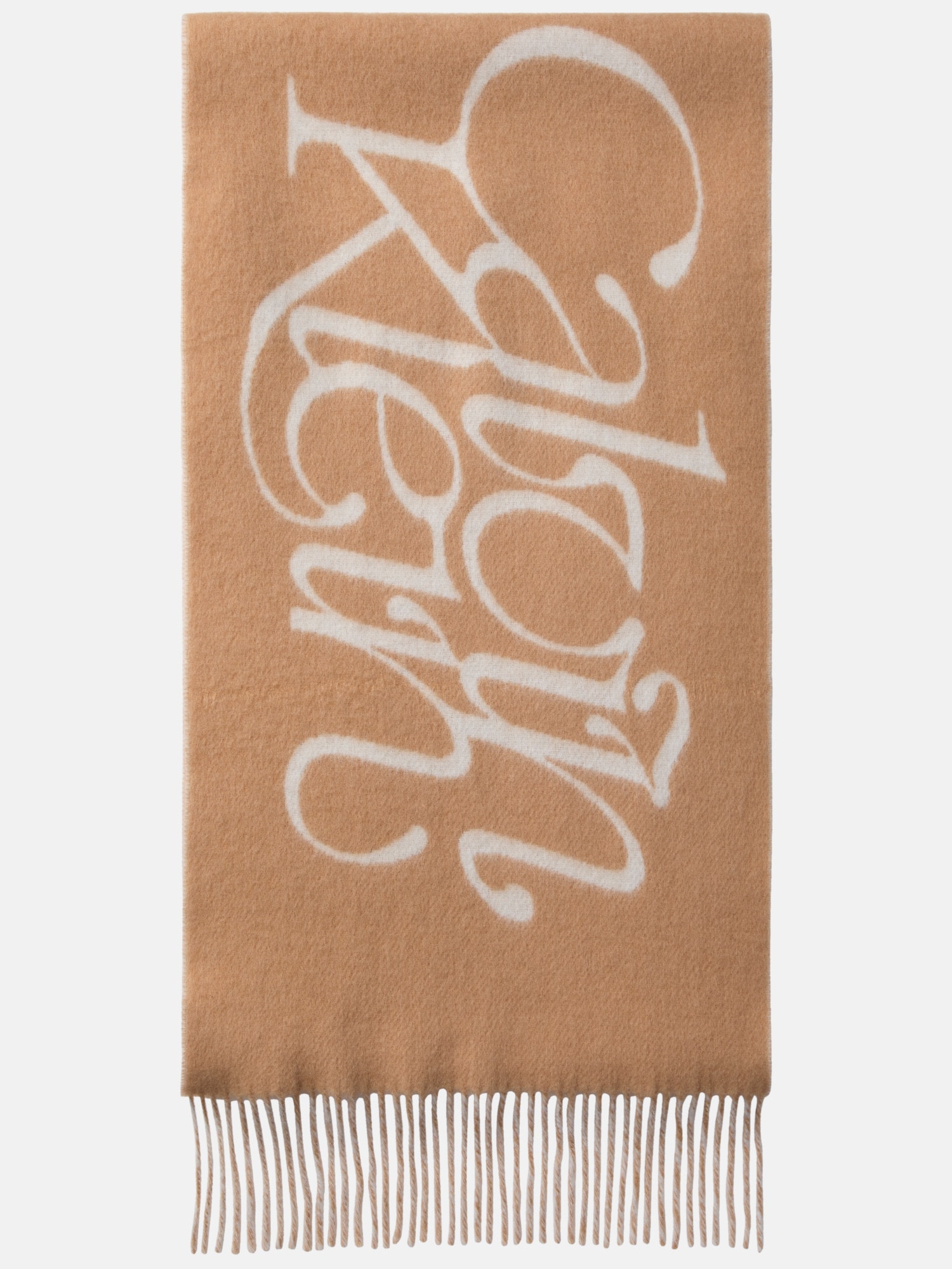 Calvin Klein Modetuch »SCRIPTED LOGO BRUSHED WOOL SCARF«, Perfekt für den Alltag
