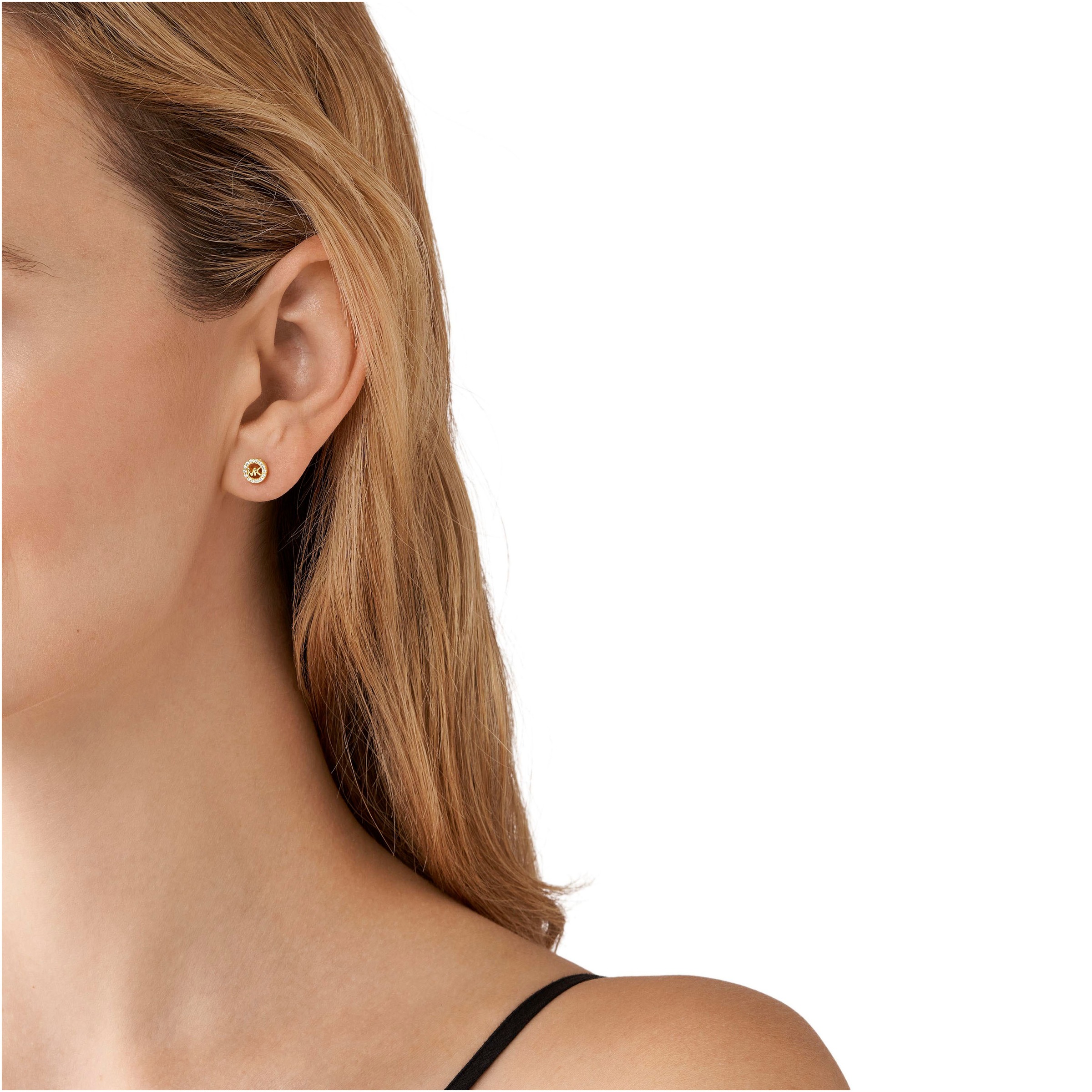 MICHAEL KORS Paar Ohrstecker »Schmuck Geschenk Silber 925 Ohrringe PREMIUM«, mit Zirkonia (synth.)