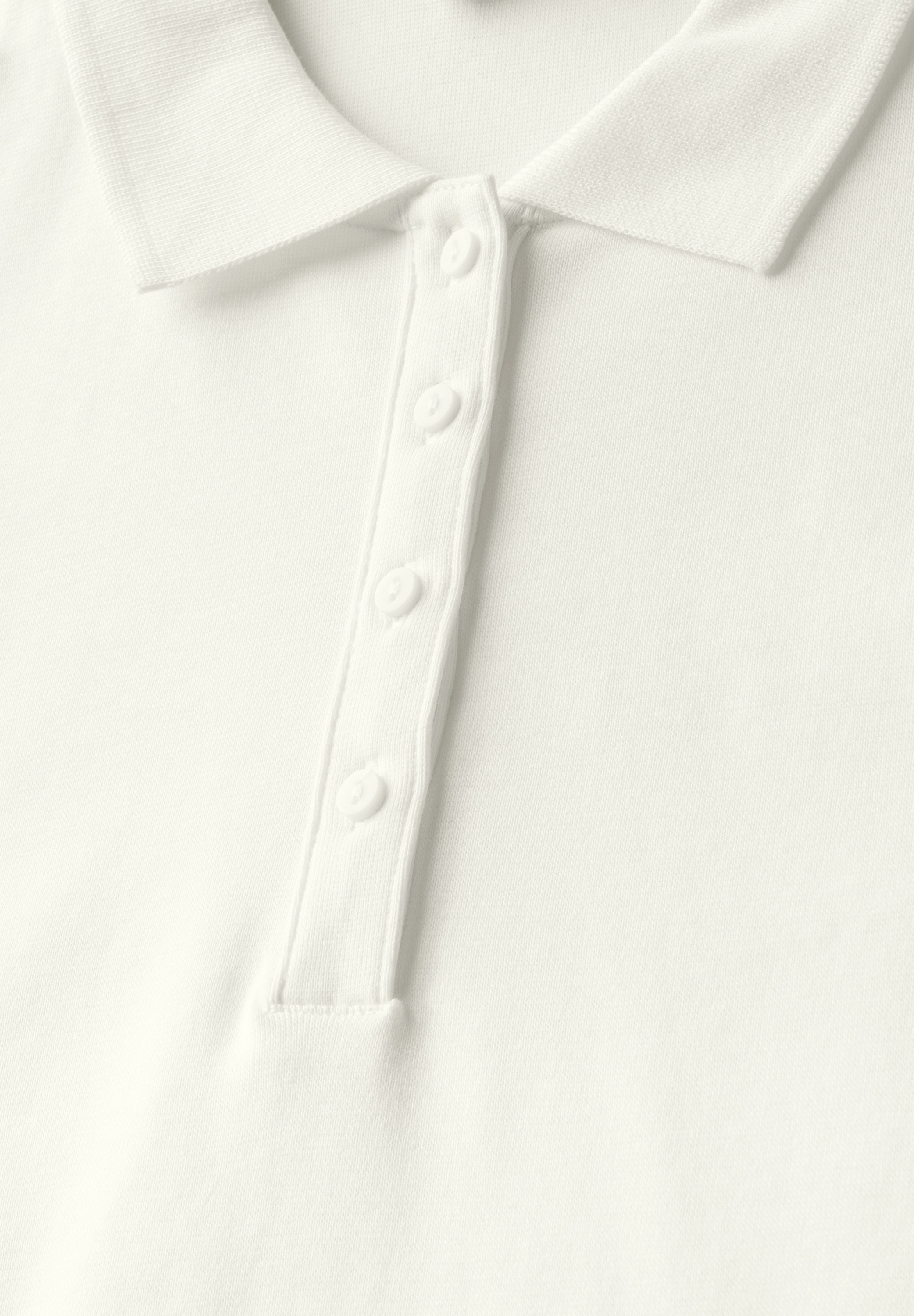 STREET ONE Poloshirt, mit Ripsstruktur
