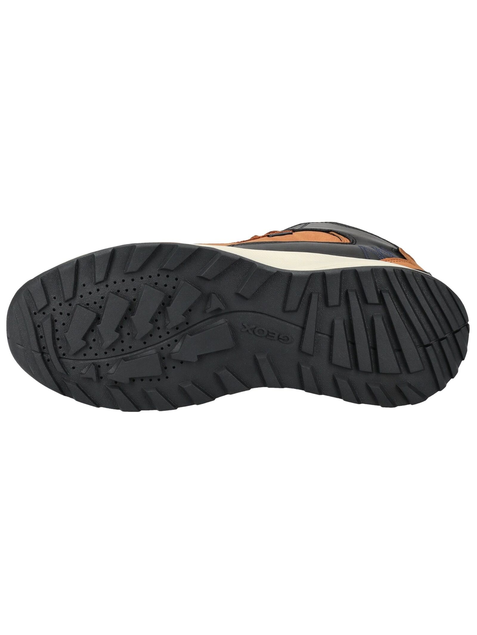 Geox Schnürstiefelette »Geox Stiefelette Lederimitat/Textil«