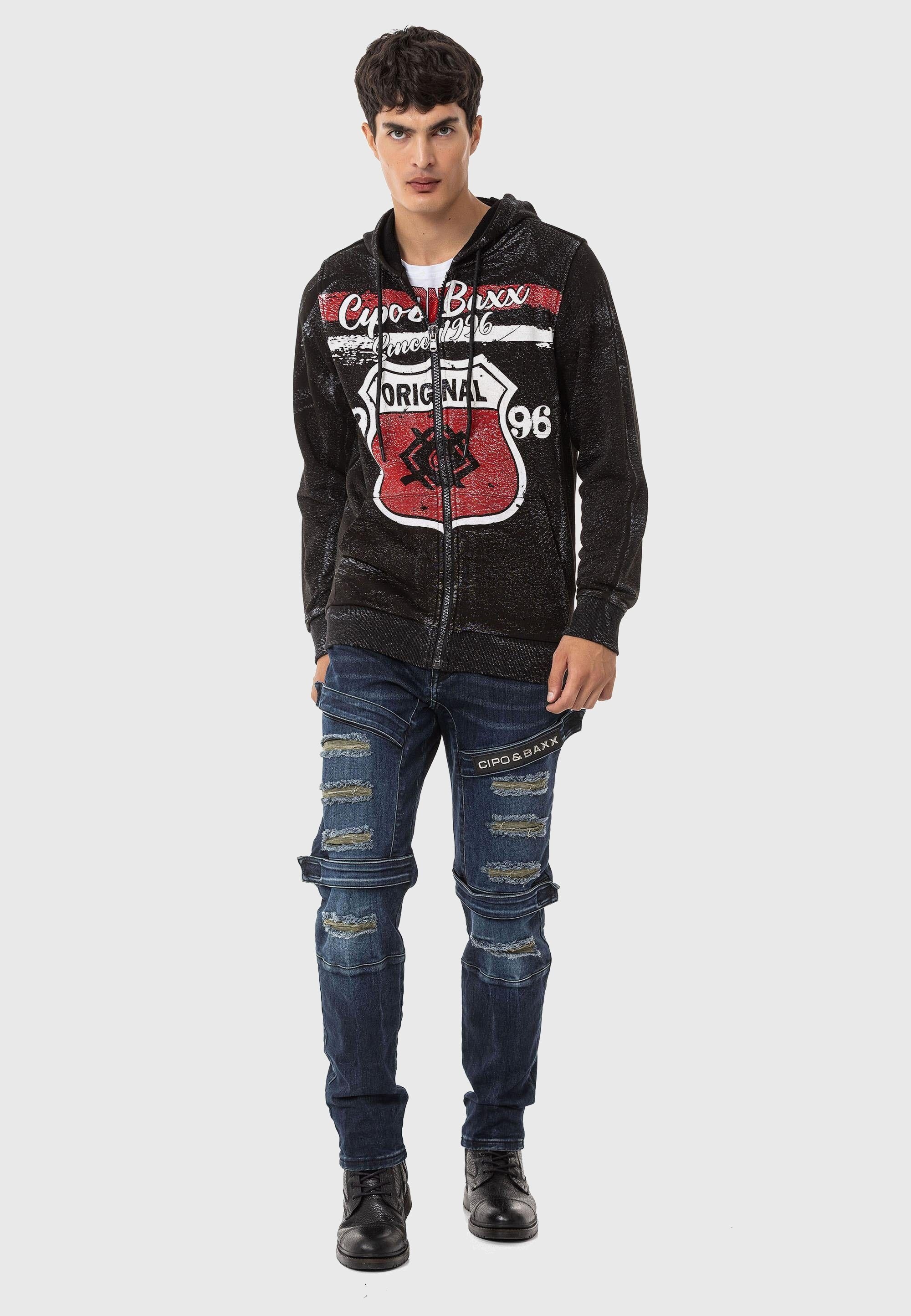 Cipo & Baxx 5-Pocket-Jeans »Jeans« im destroyed Look