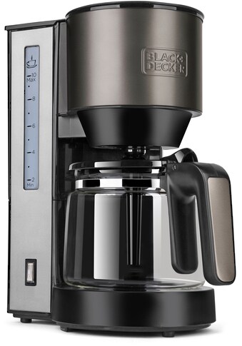 Black + Decker Filterkaffeemaschine »BXCO870E«, 1,25 l Kaffeekanne, Permanentfilter kaufen