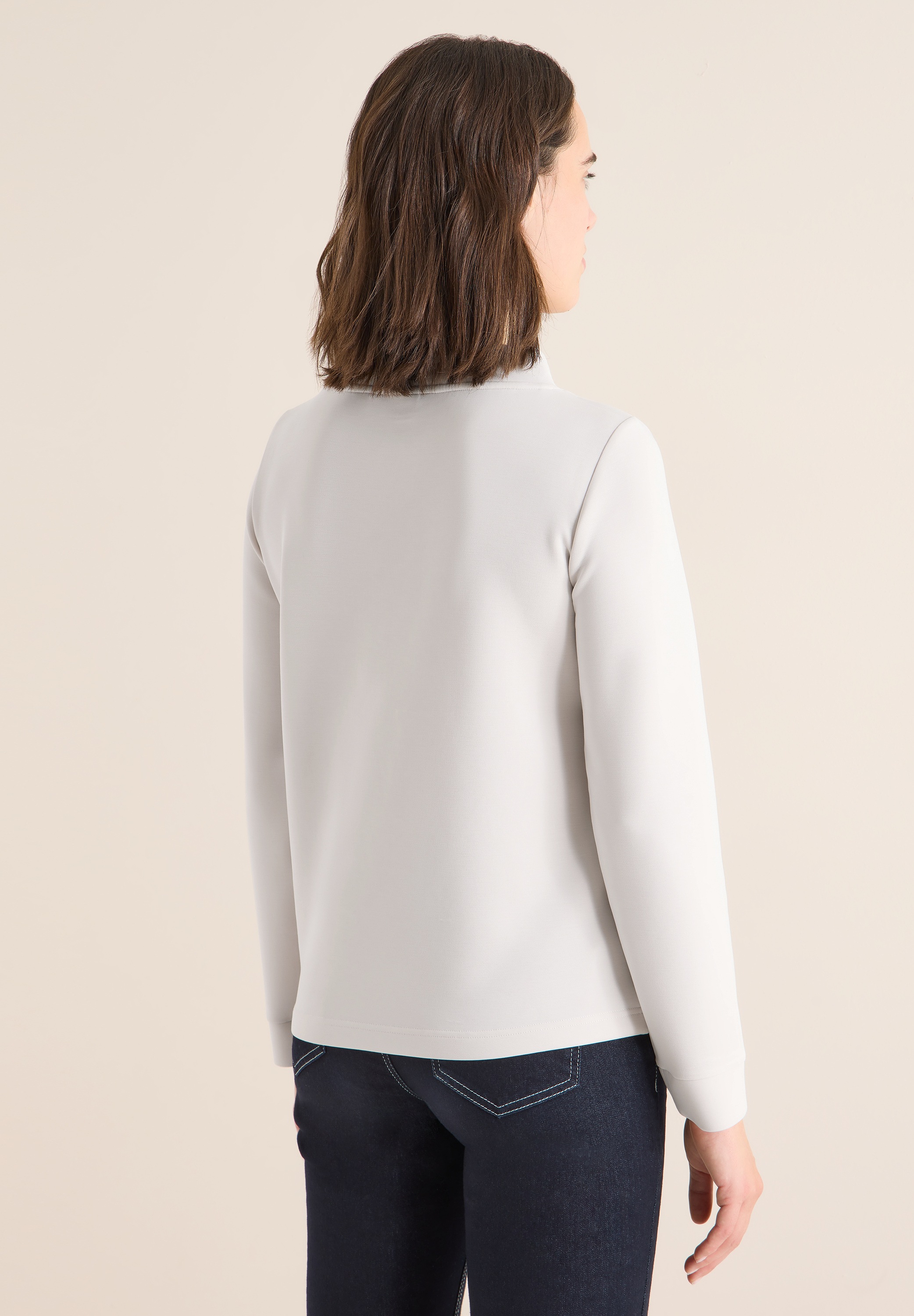 Cecil Langarmshirt Mit Stickerei günstig online kaufen