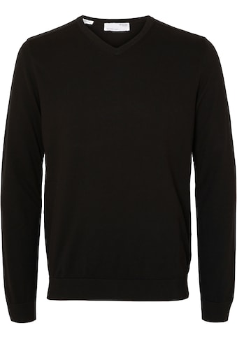 SELECTED HOMME Megztinis »SLHBERG LS KNIT V-NECK NOOS...