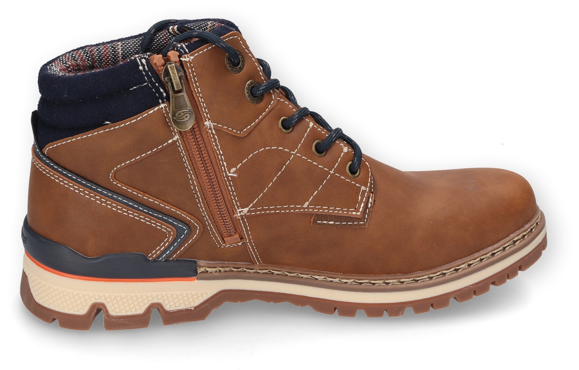 Dockers by Gerli Schnürboots, Trekking Stiefel, Workerboots, Winterstiefel mit Dock-Tex