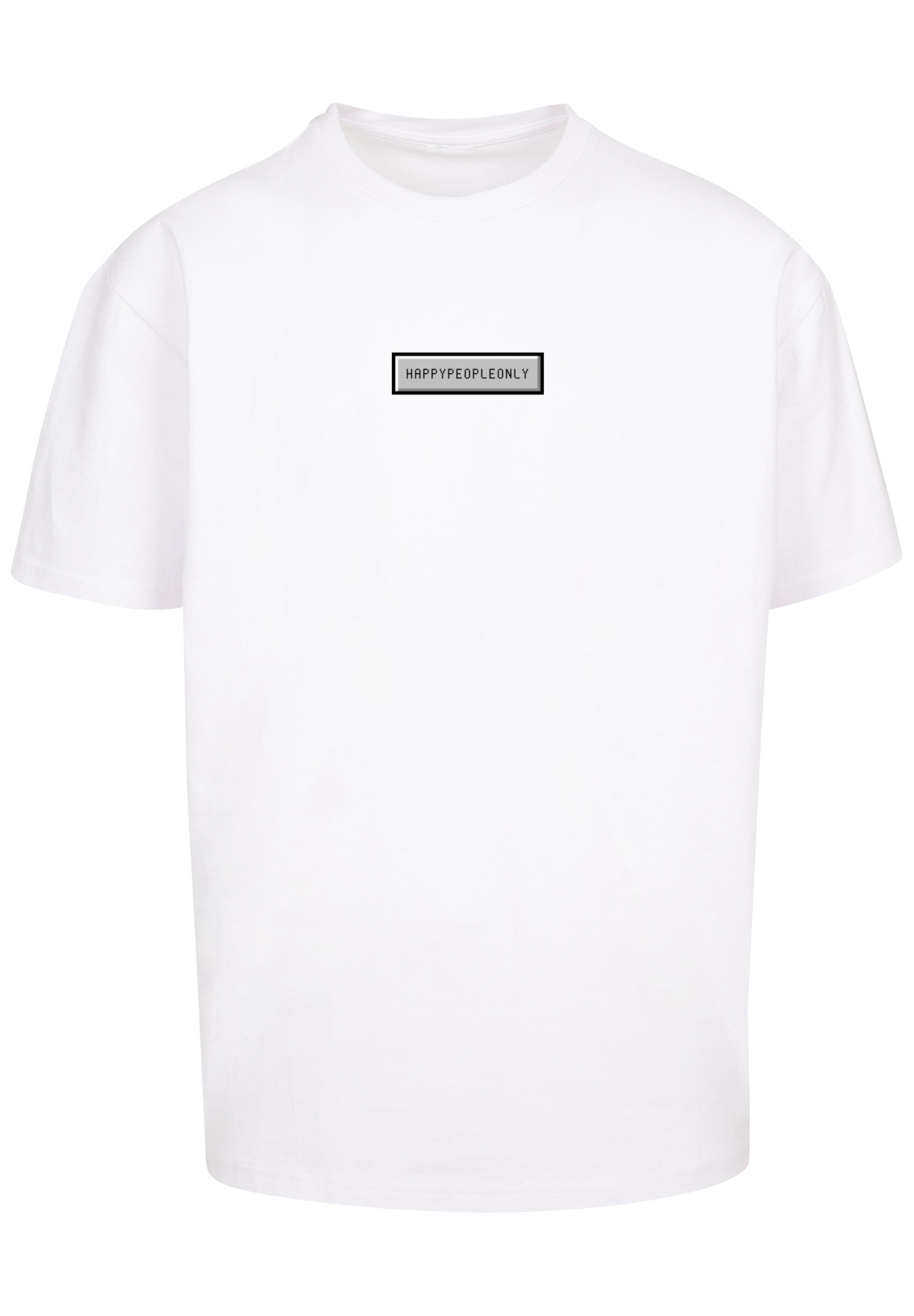 F4NT4STIC T-Shirt »SIlvester Party Happy People Only«, Print