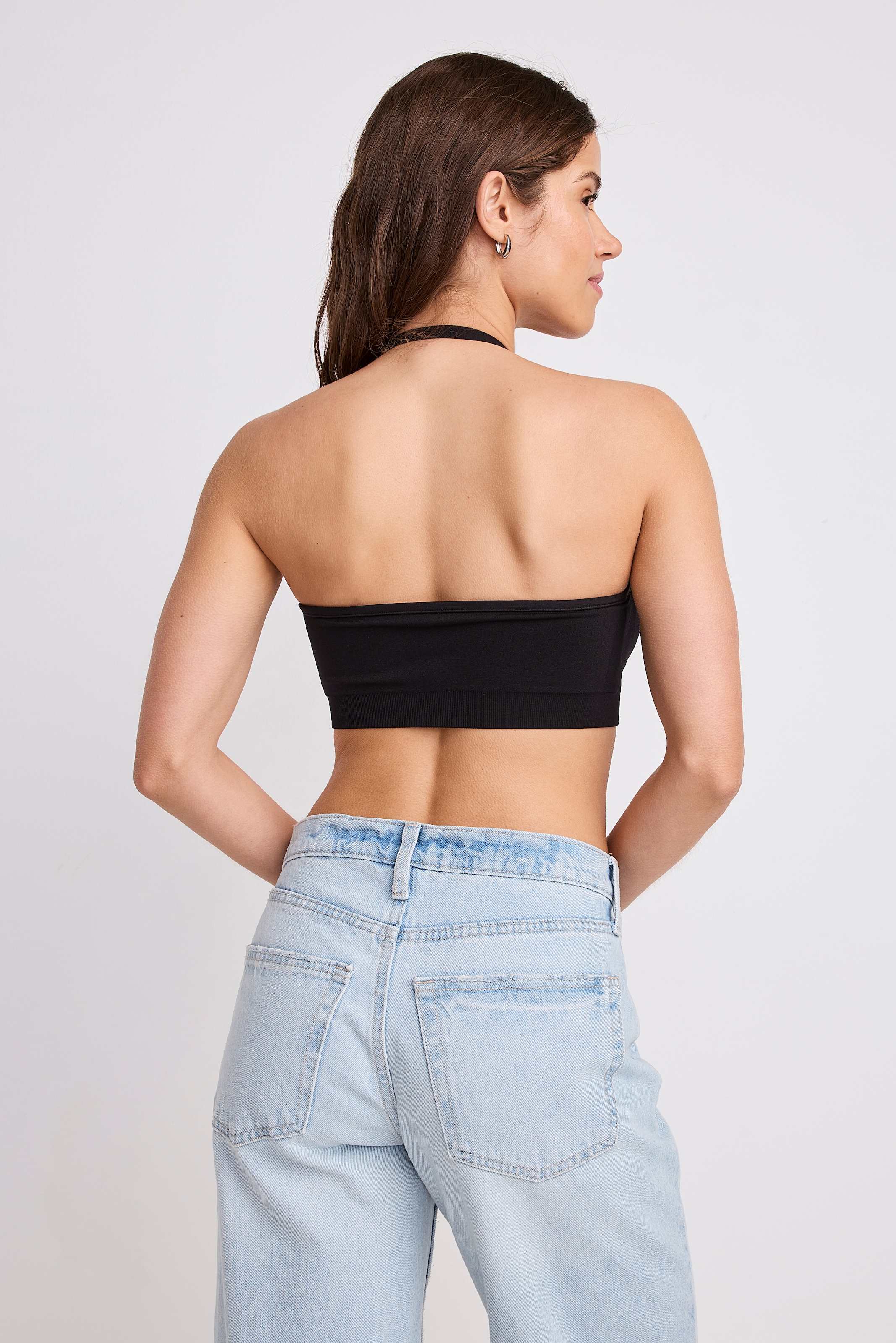 Jockey Bügelloser BH »SEAMFREE MULTIWAY BANDEAU BRA«, Abnehmbare Träger, Breites Unterbrustband