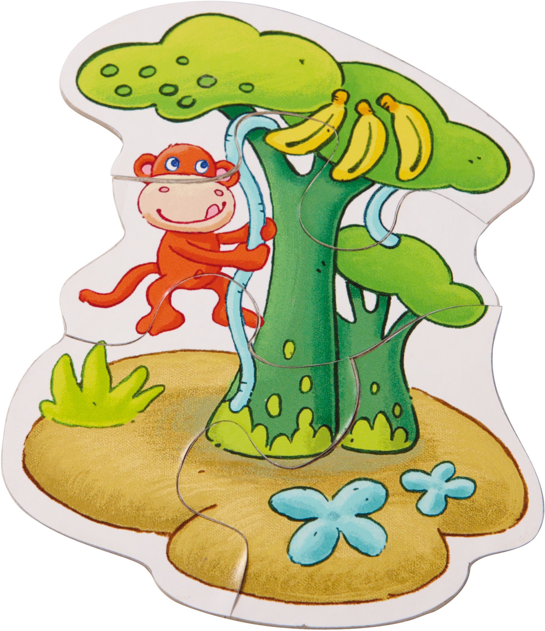 Haba Konturenpuzzle »6 erste Puzzles, Zoo«, Made in Europe
