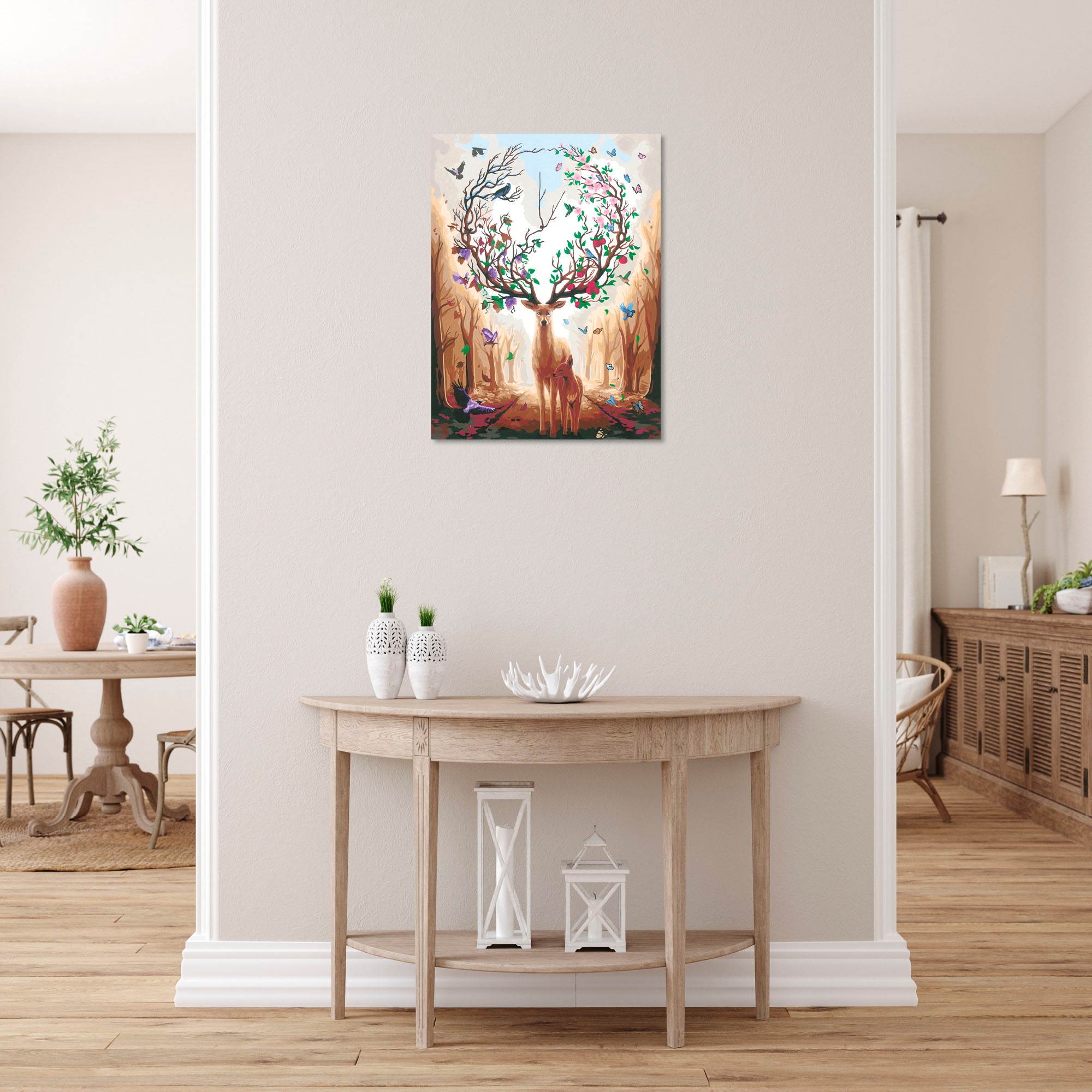 Ravensburger Malen nach Zahlen »CreArt, Leinwand Magischer Hirsch«, Made in Europe