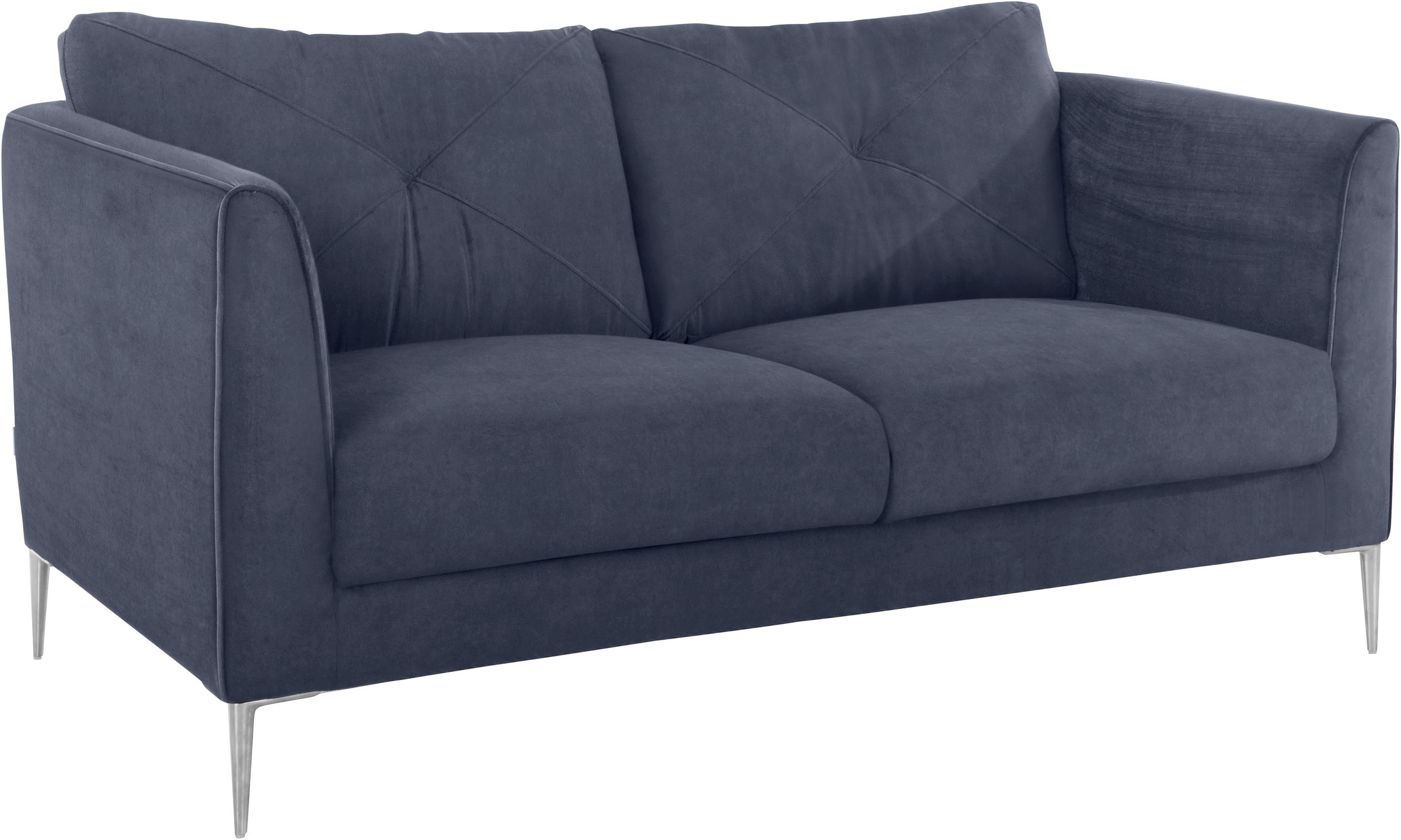 Guido Maria Kretschmer Home&Living 2-Sitzer »Chilltime«, mit eleganter Kreuznaht in den Rückenkissen, Breite 167 cm
