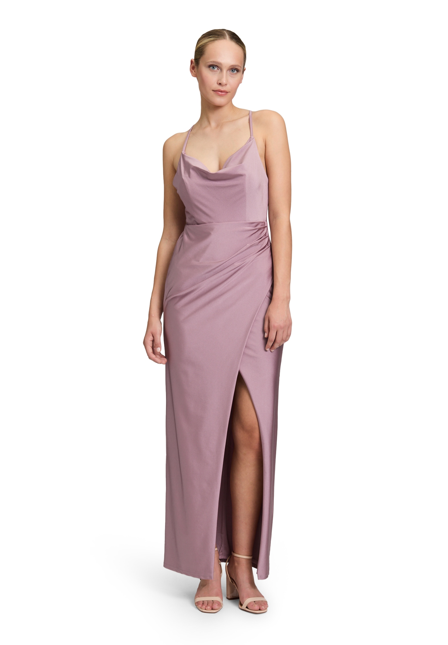 Vera Mont Abendkleid "Damen figurbetont" Ohne Tasche Schlitz günstig online kaufen