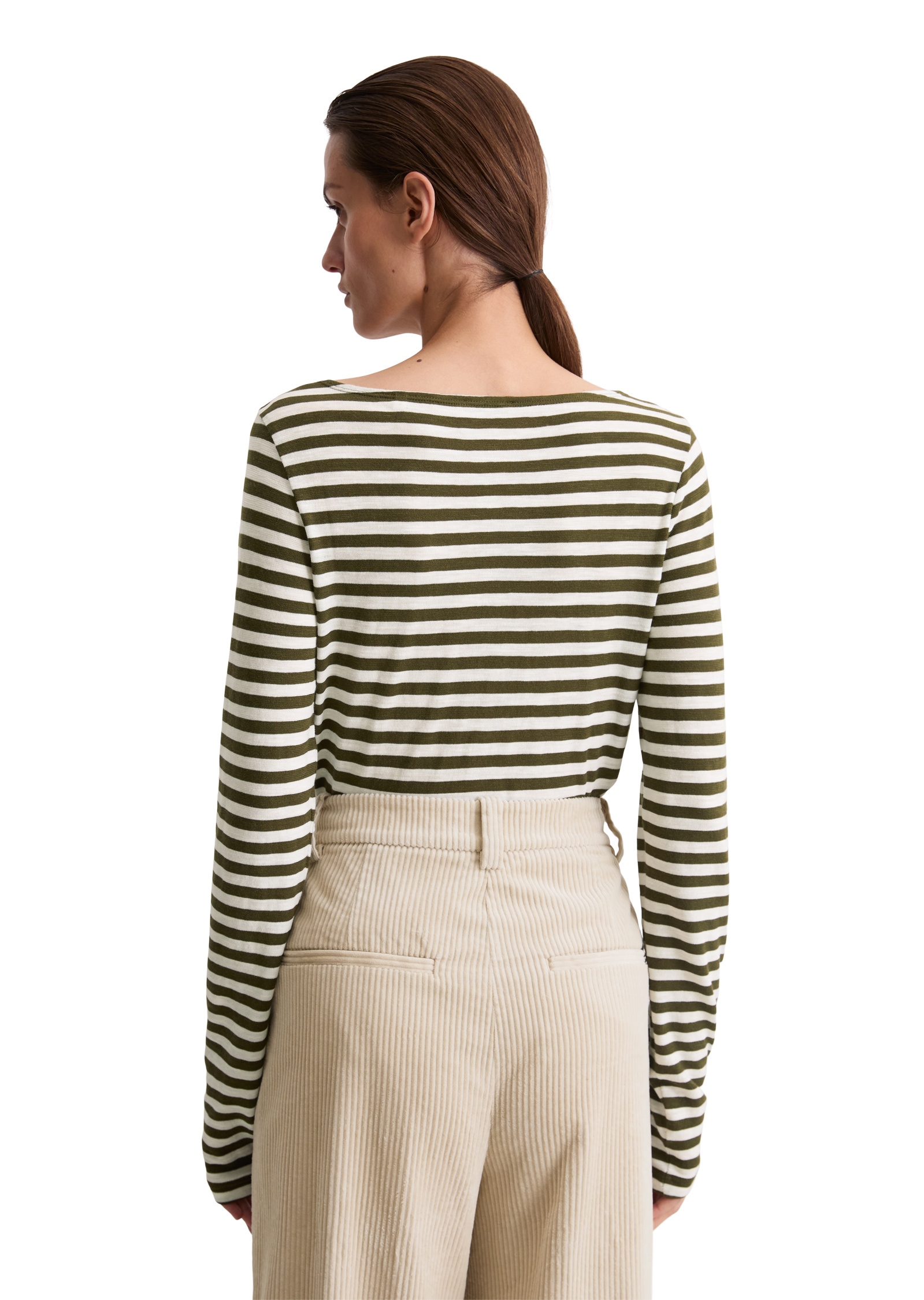 Marc O'Polo Langarmshirt »aus Slubjersey«
