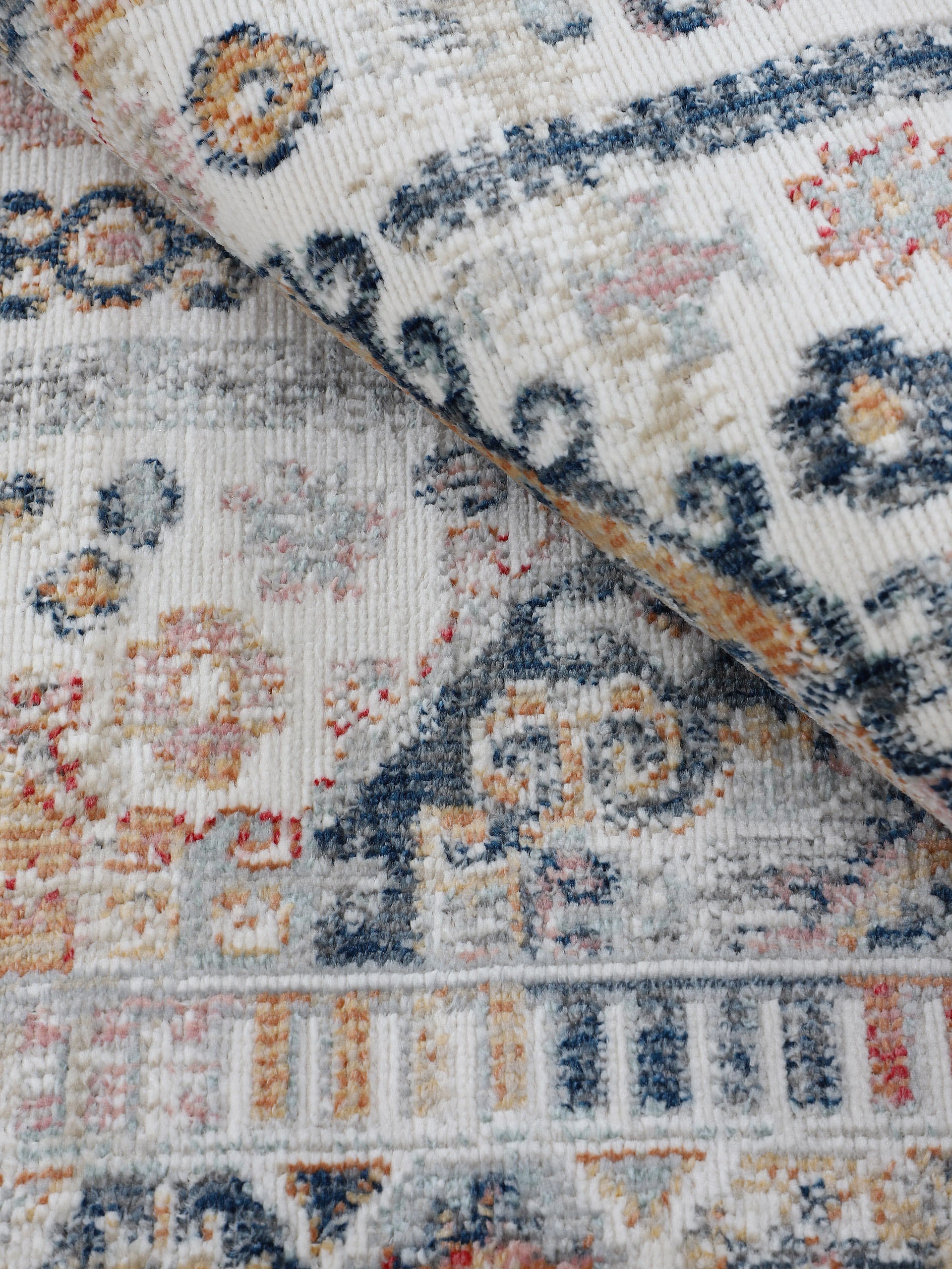 carpetfine Teppich »Omen_2«, rechteckig, 3 mm Höhe, Orient Vintage Look