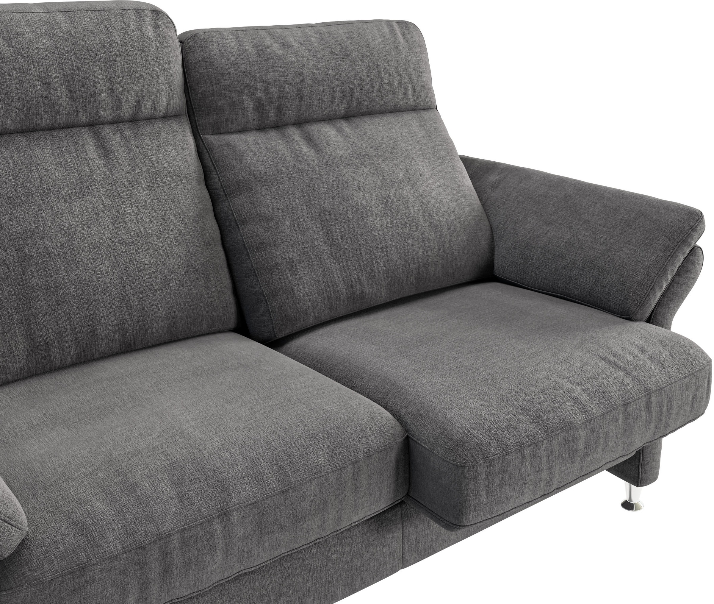 Home affaire Polstergarnitur »Mailand«, Set: 3-Sitzer, 2-Sitzer und Sessel, wahlweise mit Move-Funktion
