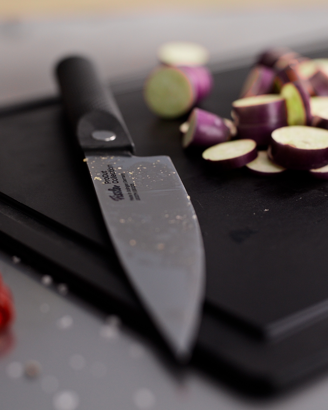 Fissler Messer-Set »ProcCut Collection«, (Set, 3 tlg., 3-teilig-Universalmesser-Gemüsemesser-Kochmesser), Made in Germany, handgeschliffen, 12C27M Spezialmesserstahl