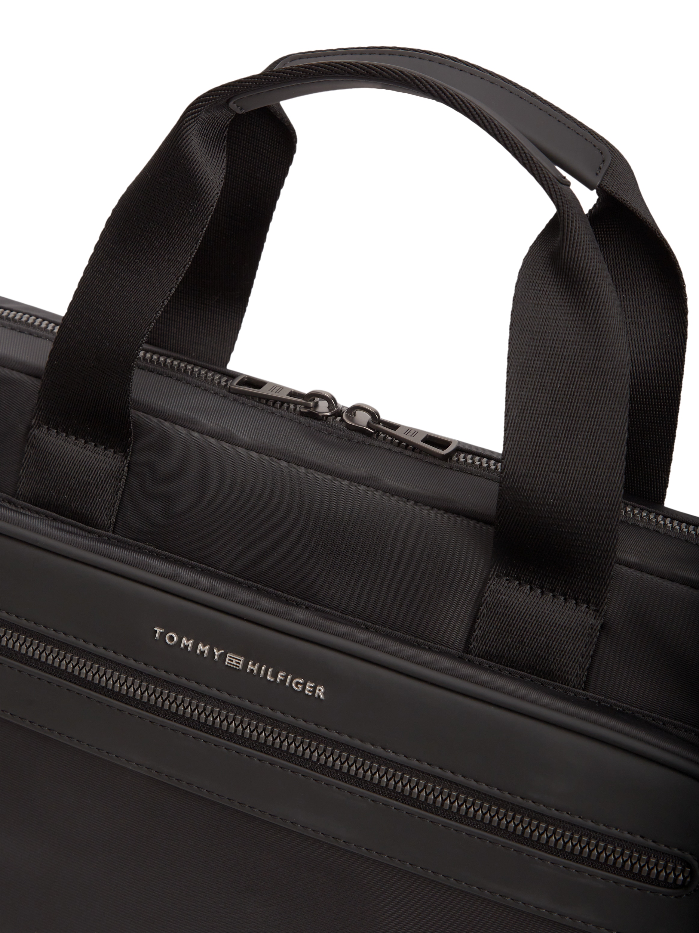 Tommy Hilfiger Laptoptasche »TH REPREVE COMPUTER BAG« Unisex Geschäftstasche, Computertasche mit Logoschriftzug