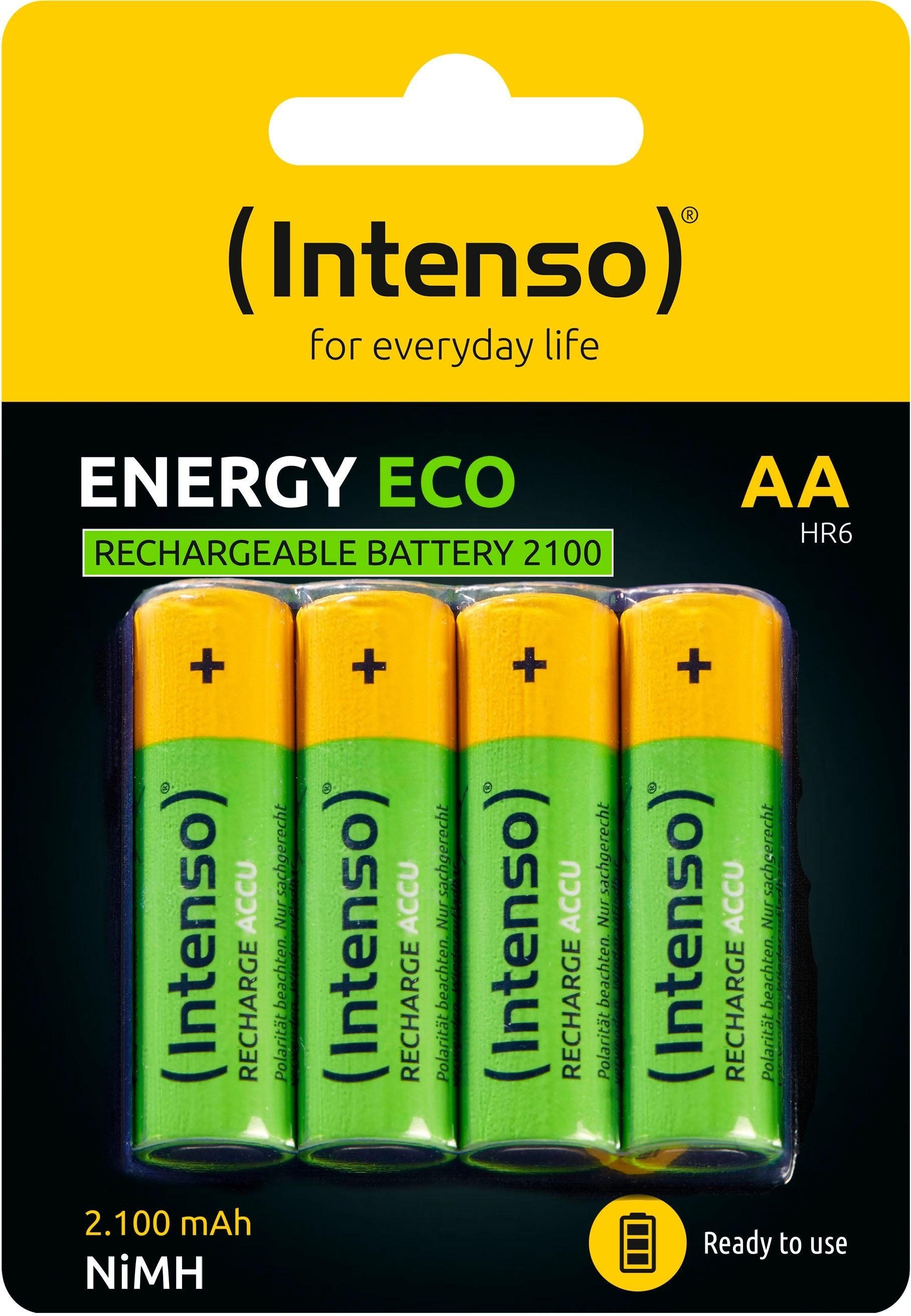 Intenso Akku »4er Pack Rechargeable Eco AA HR6...