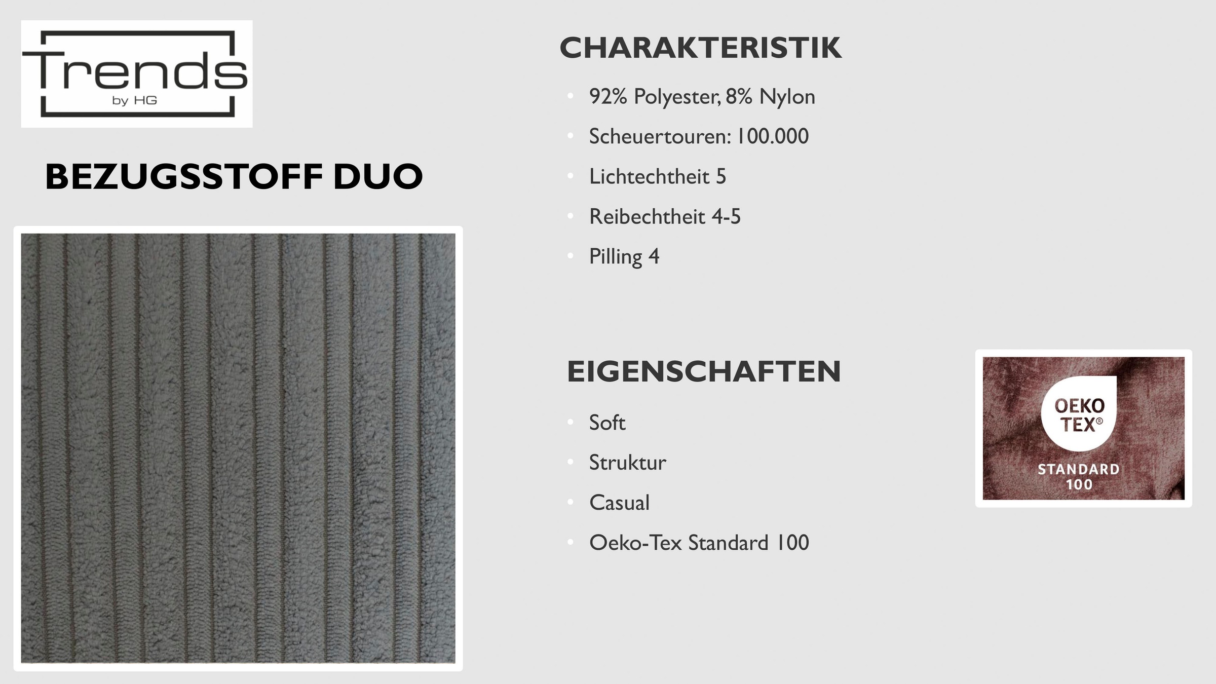 Trends by HG Big-Sofa »CONOR« Schlaffunktion + Bettkasten