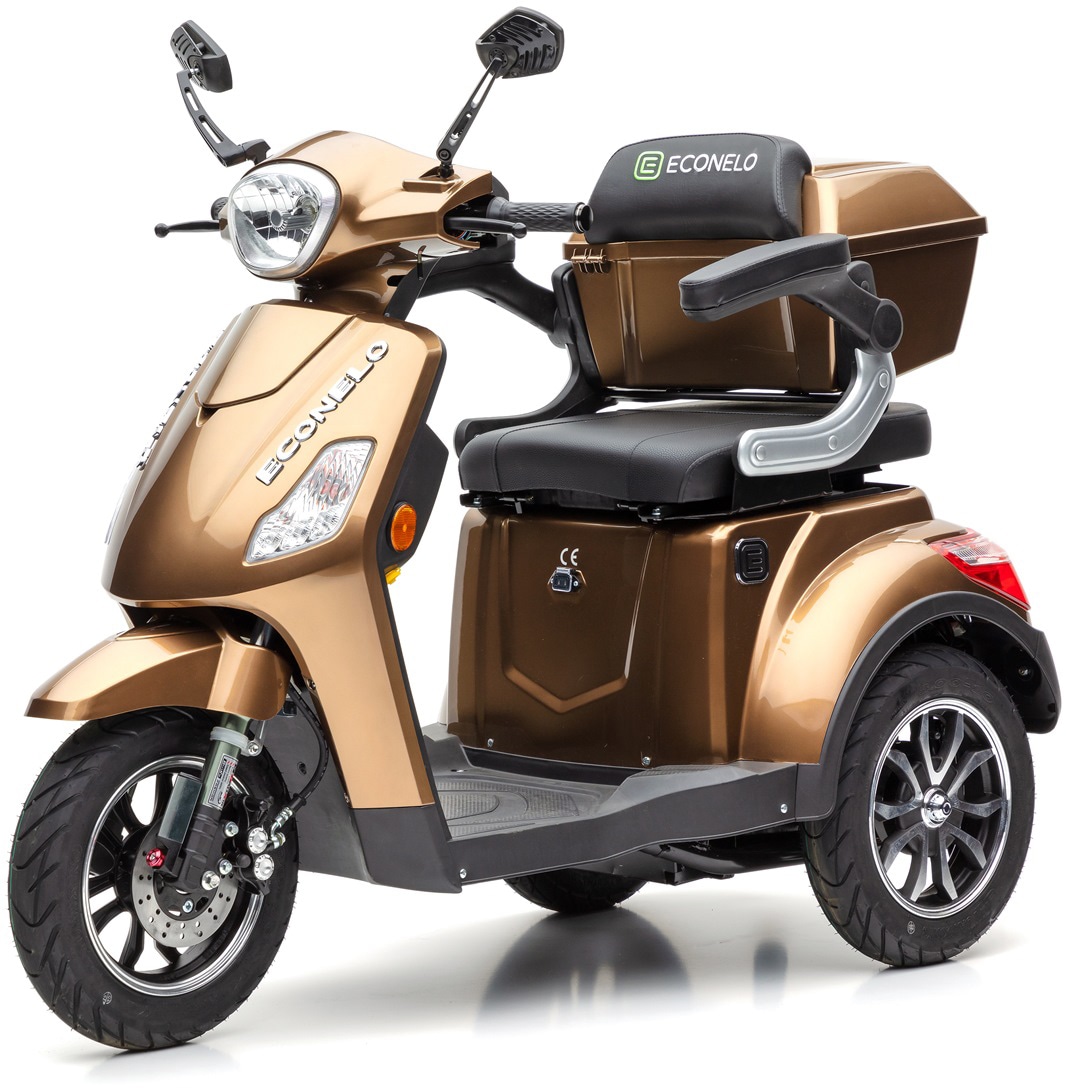 Elektromobil Baron 25 Km/h Made In Germany ECONELO Elektromobil »J1000«, 1000 W, 25 km/h, (mit Topcase) kaufen | BAUR