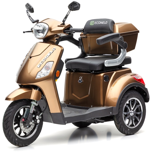 ECONELO Elektromobil »J1000«, 1000 W, 25 km/h, (mit Topcase) kaufen | BAUR