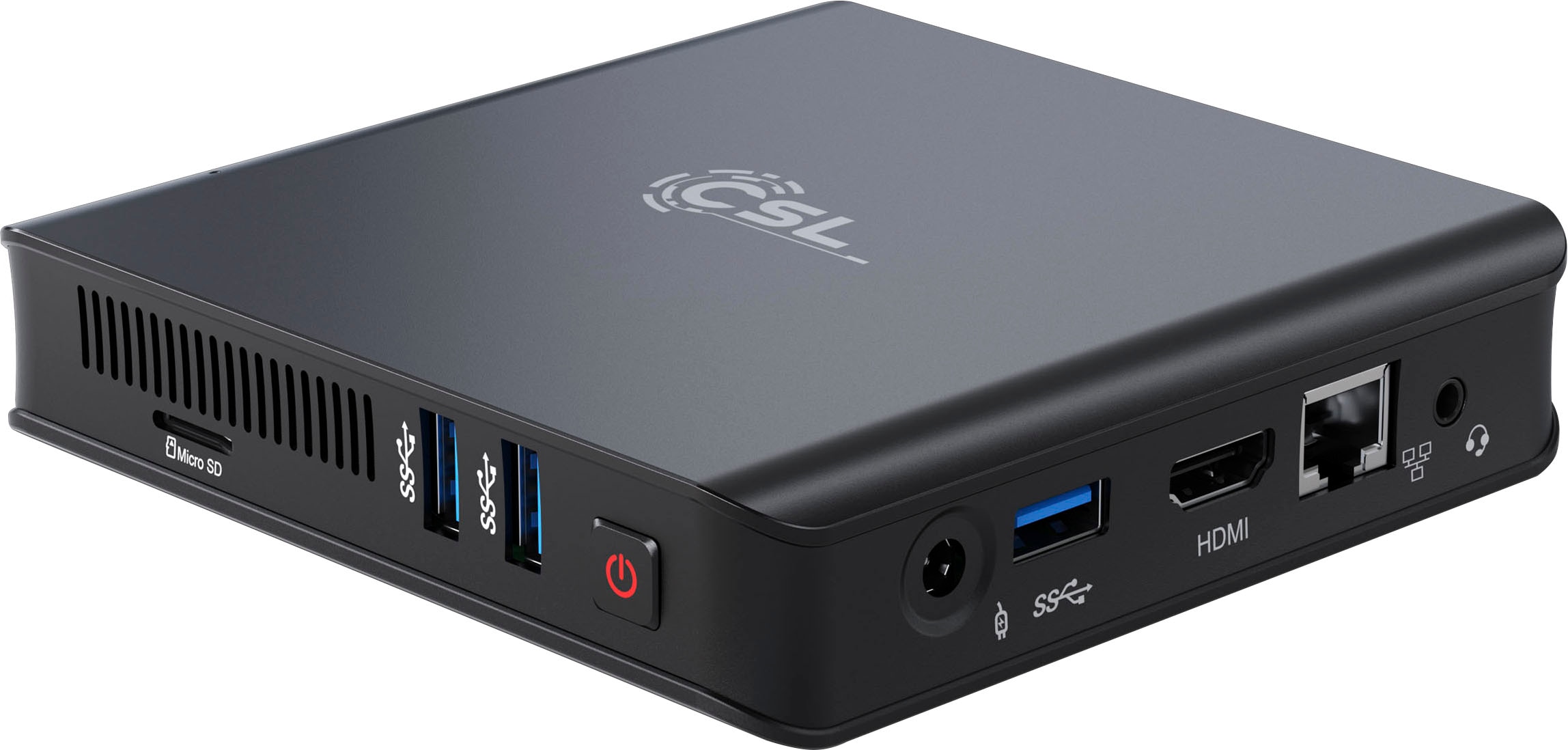 CSL Mini-PC »Narrow Box Ultra HD Compact v4 / Win 10 Pro«