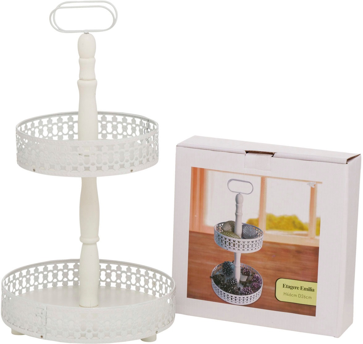 BOLTZE Dekoetagere »Emilia«, (1 St.)