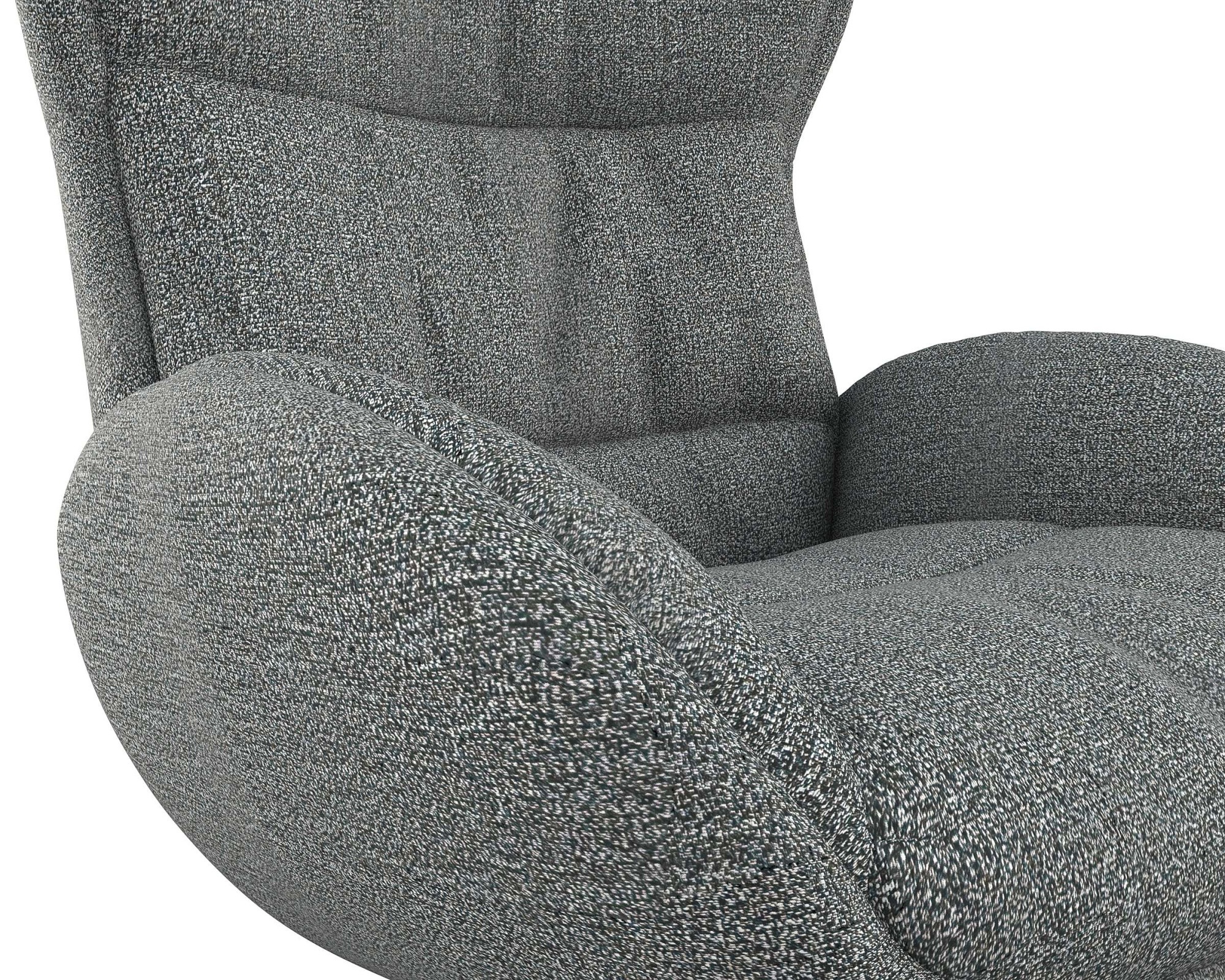 FLEXLUX Relaxsessel »Haze, TV-Sessel, Fernsehsessel, Polstersessel,«, Rückenteilverstellung, drehbar, Fuß Alu