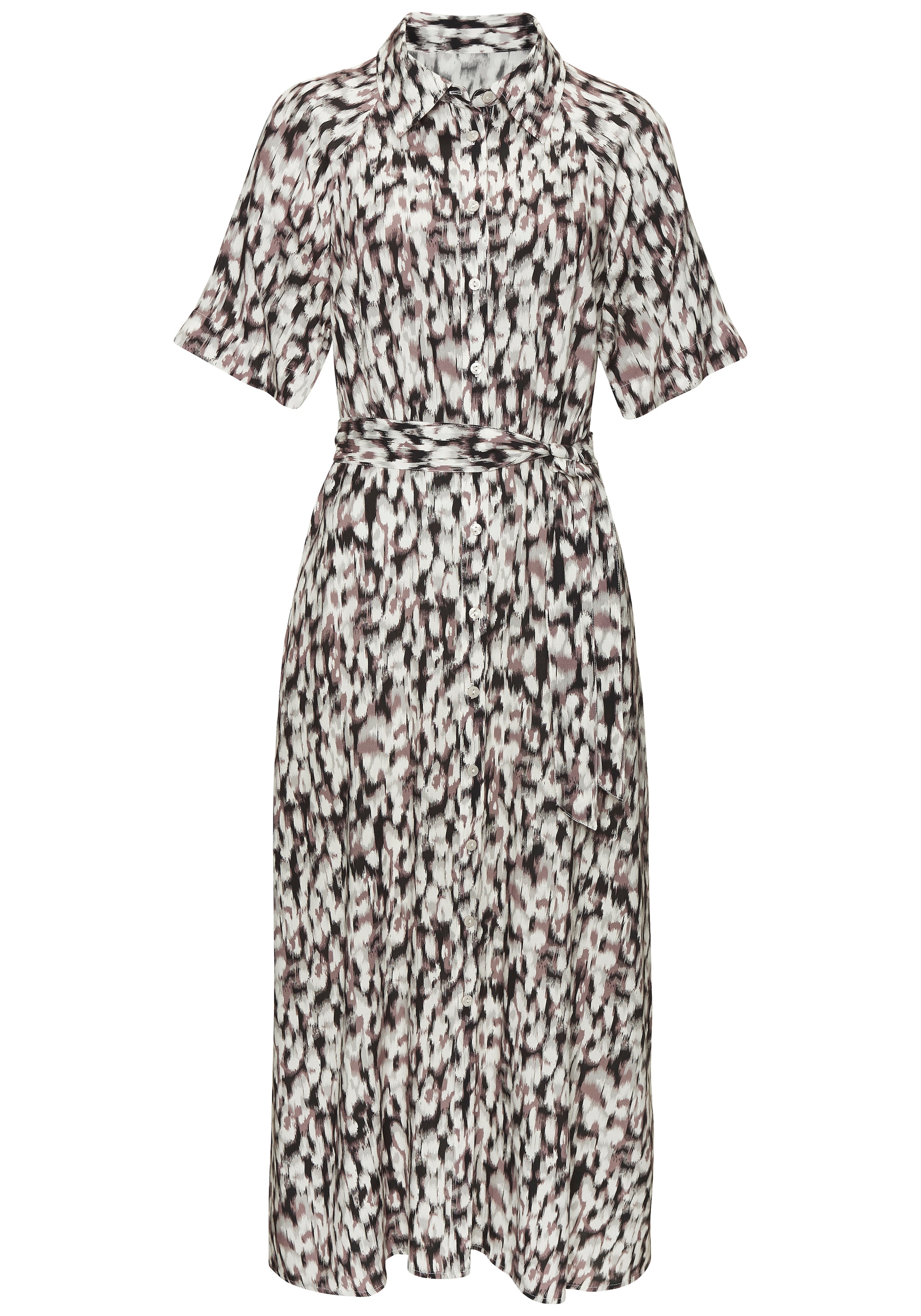 Buffalo Hemdblusenkleid, (mit Bindegürtel)