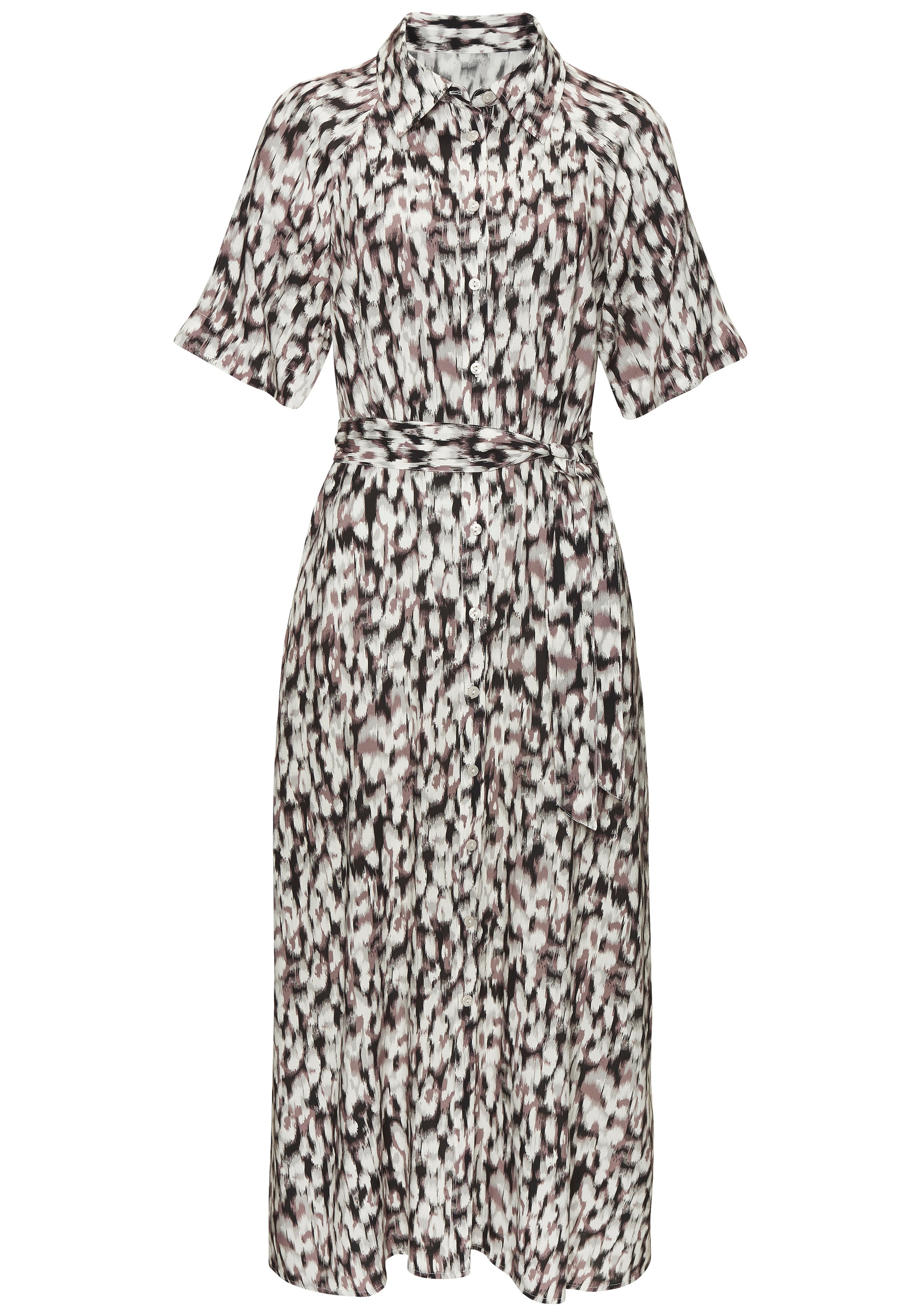 Buffalo Hemdblusenkleid, (mit Bindegürtel) günstig online kaufen