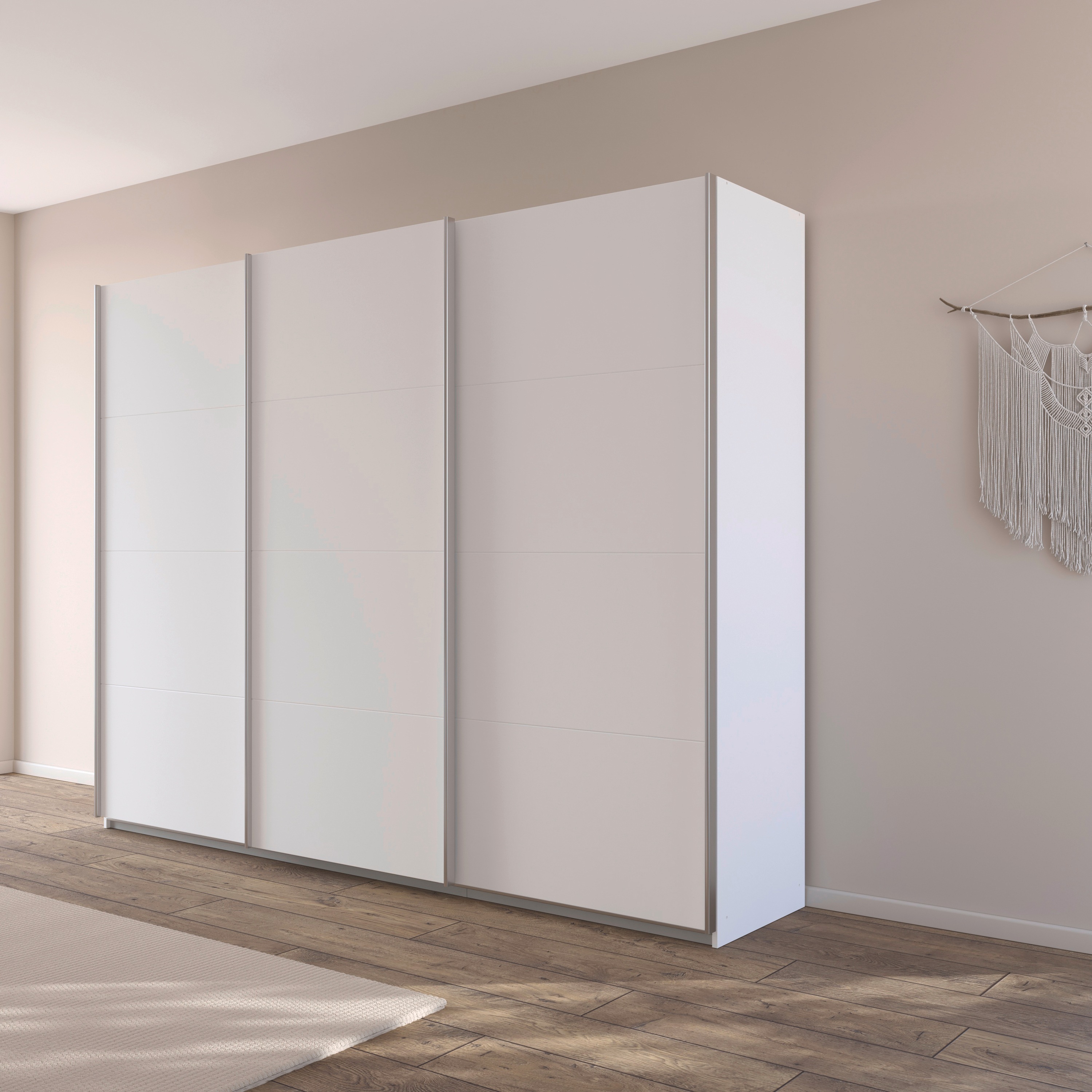 Thumbnail - rauch Schwebetürenschrank "Kleiderschrank Schrank Garderobe AGORDO mit Dekor- oder Hochglanzfront", (in zwei Griff-Farbe...